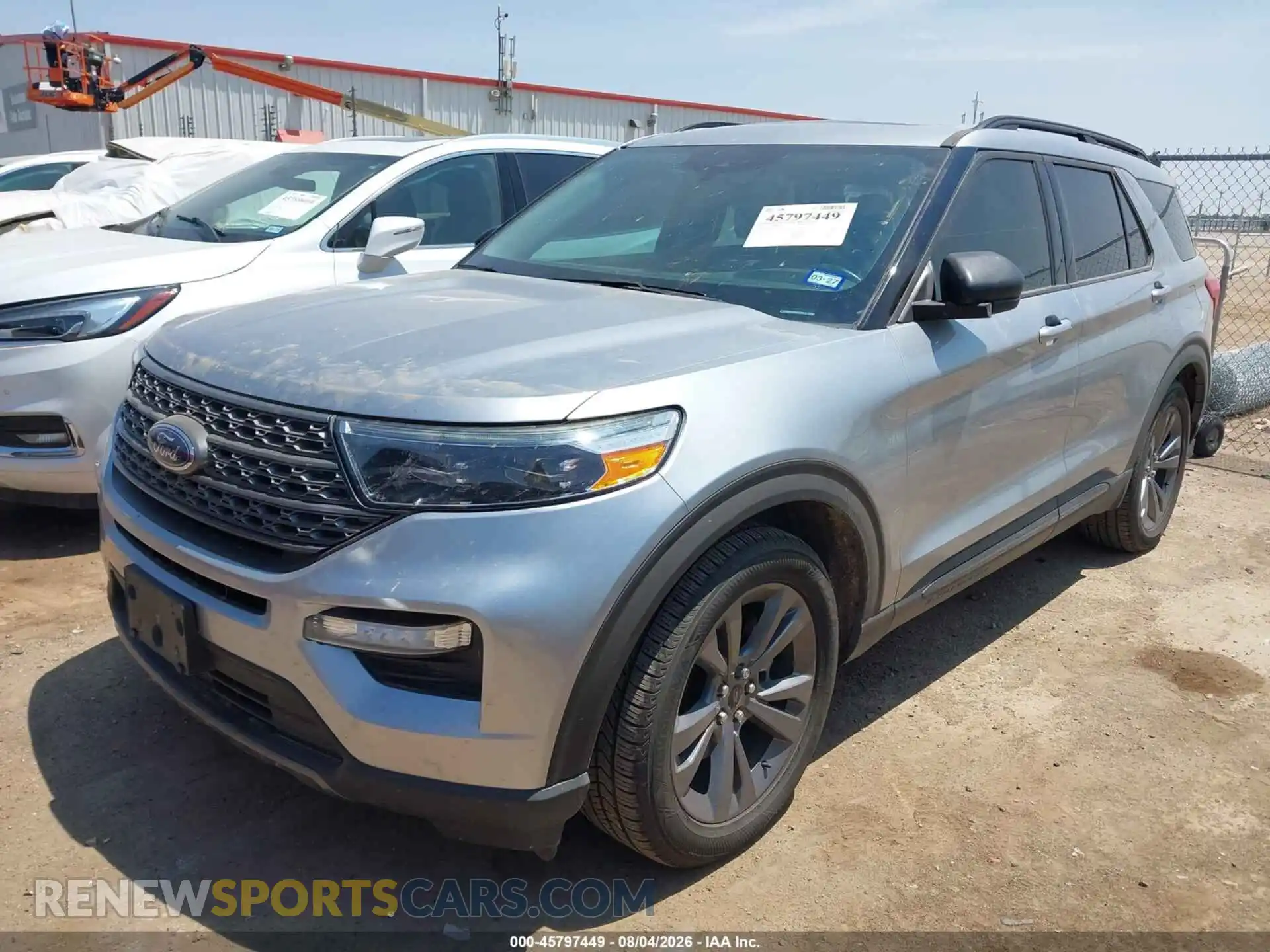 2 fotografías del automóvil dañado 1FMSK7DHXMGC09217 FORD EXPLORER 2021