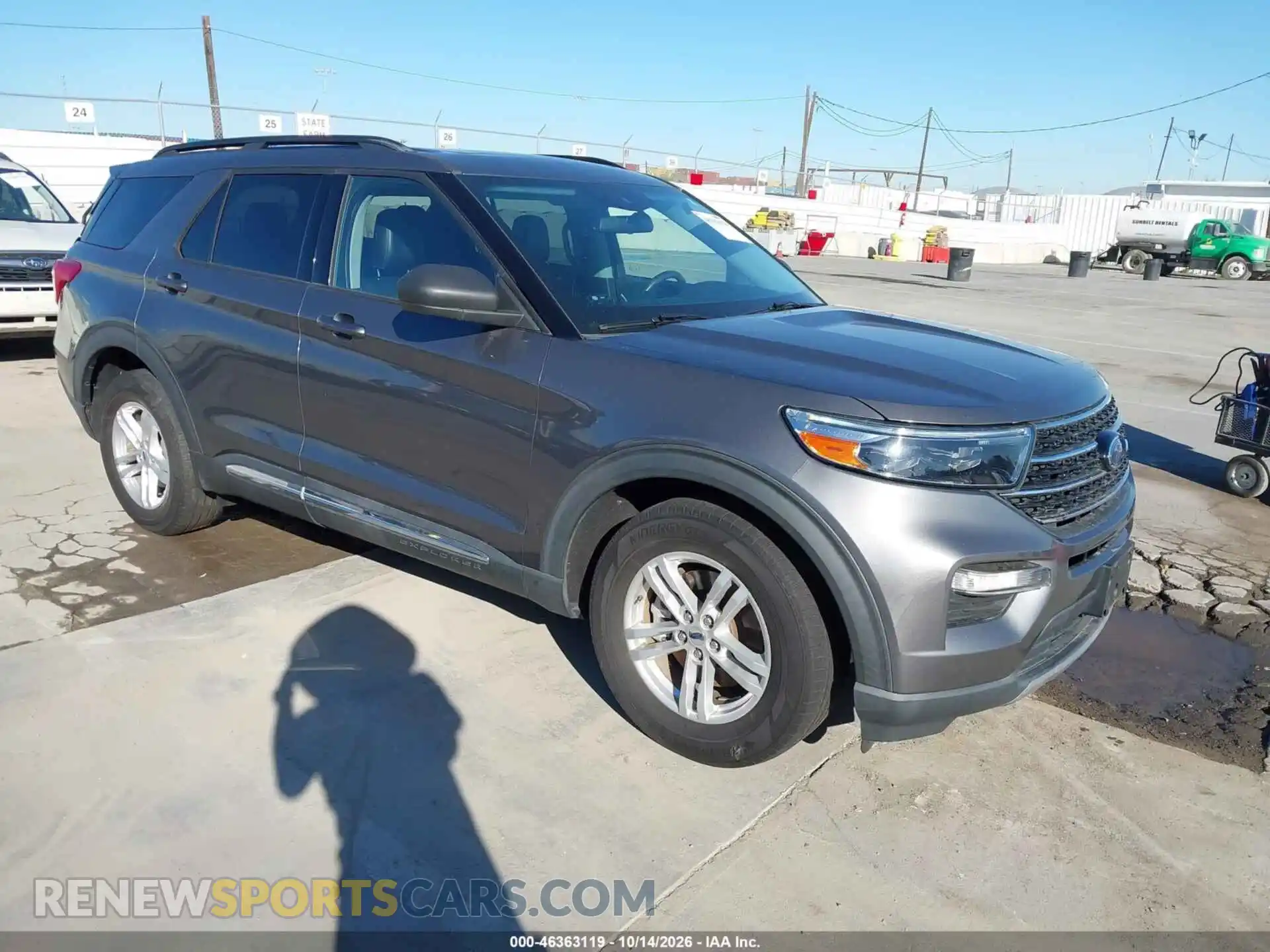 1 Photograph of a damaged car 1FMSK7DHXMGC36322 FORD EXPLORER 2021