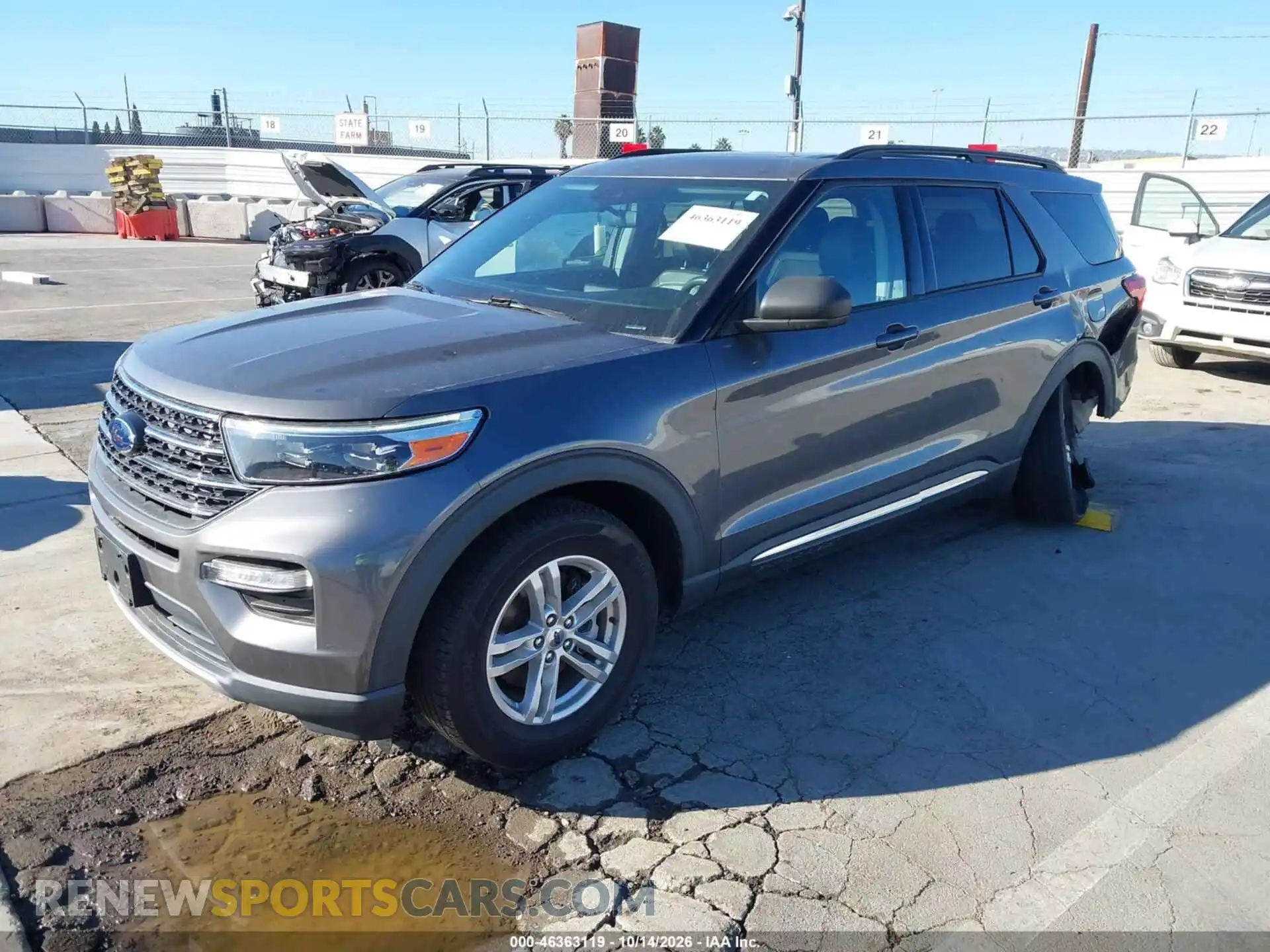 2 Photograph of a damaged car 1FMSK7DHXMGC36322 FORD EXPLORER 2021
