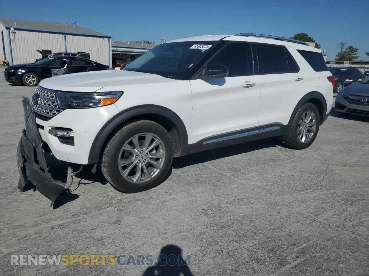 1 Photograph of a damaged car 1FMSK7FH0MGB07454 FORD EXPLORER 2021