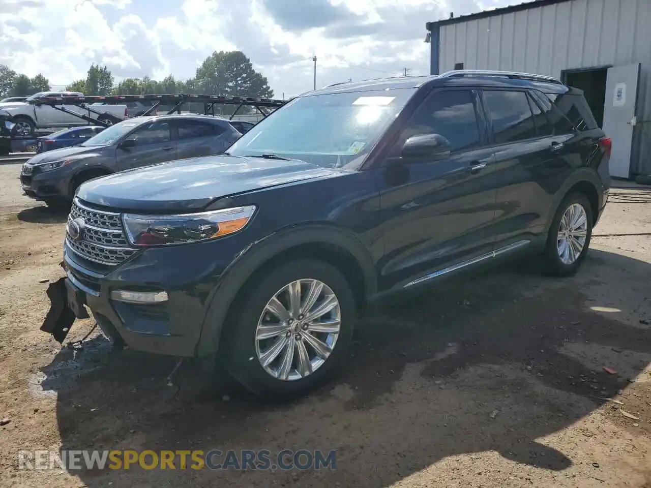 1 Photograph of a damaged car 1FMSK7FH0MGB67606 FORD EXPLORER 2021