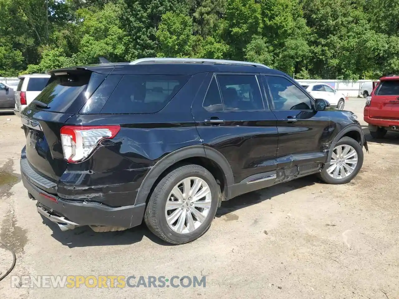 3 Photograph of a damaged car 1FMSK7FH0MGB67606 FORD EXPLORER 2021