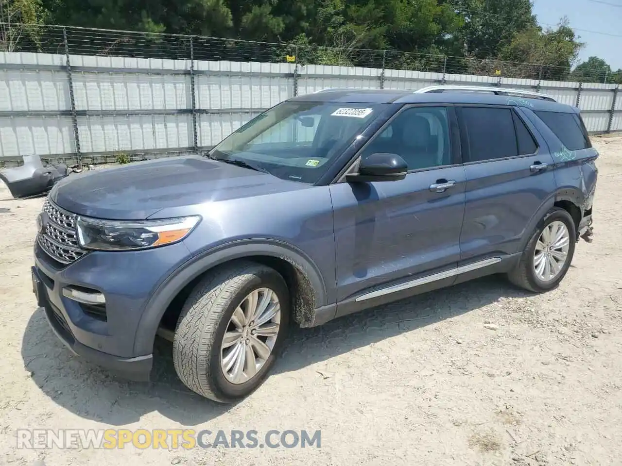 1 Photograph of a damaged car 1FMSK7FH1MGA27175 FORD EXPLORER 2021