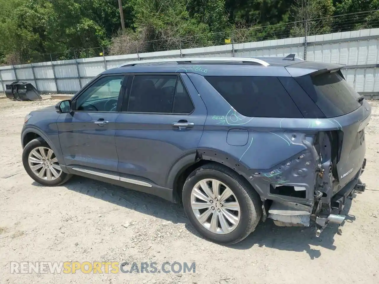 2 Photograph of a damaged car 1FMSK7FH1MGA27175 FORD EXPLORER 2021