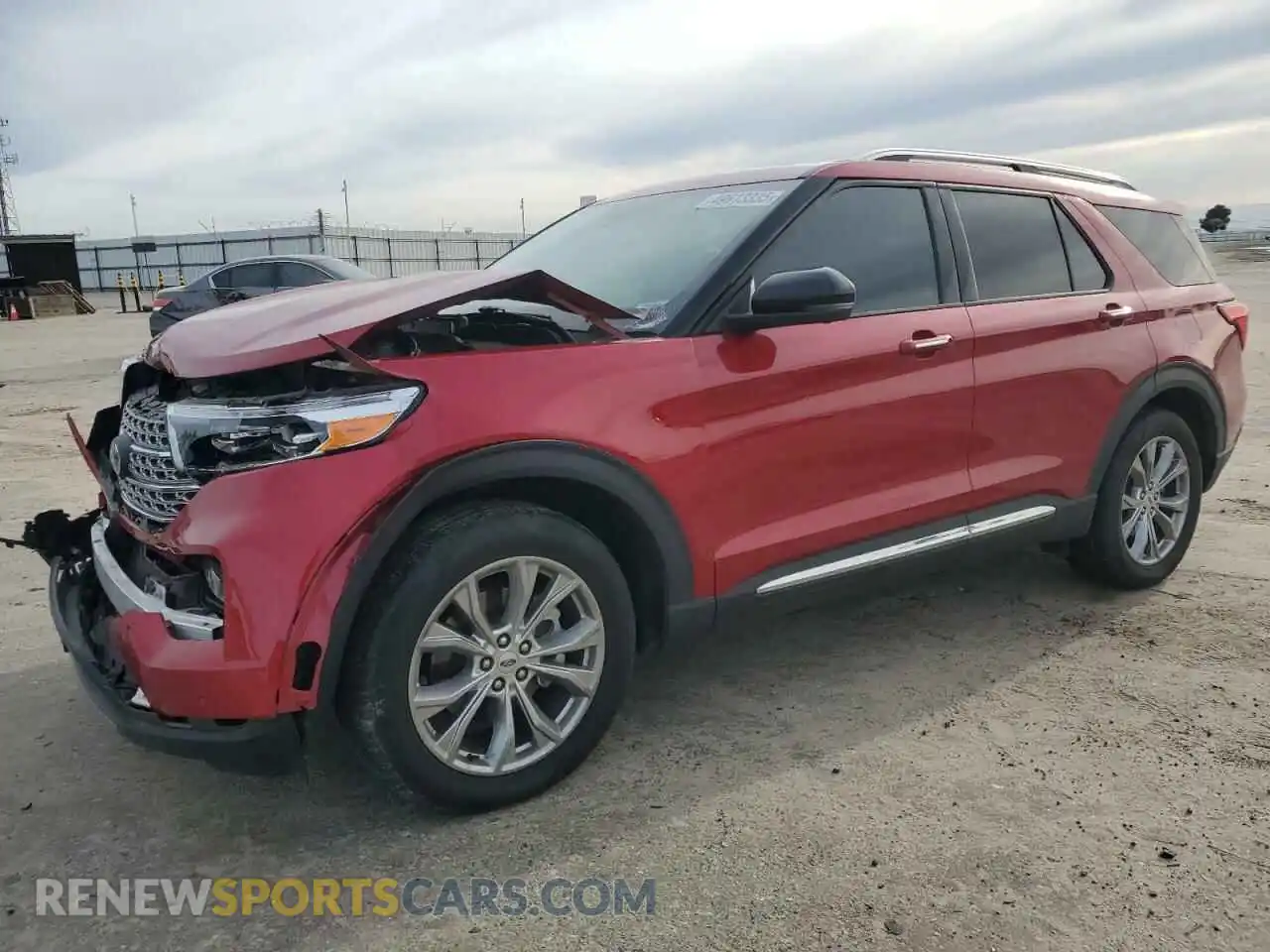 1 fotografías del automóvil dañado 1FMSK7FH1MGB02375 FORD EXPLORER 2021