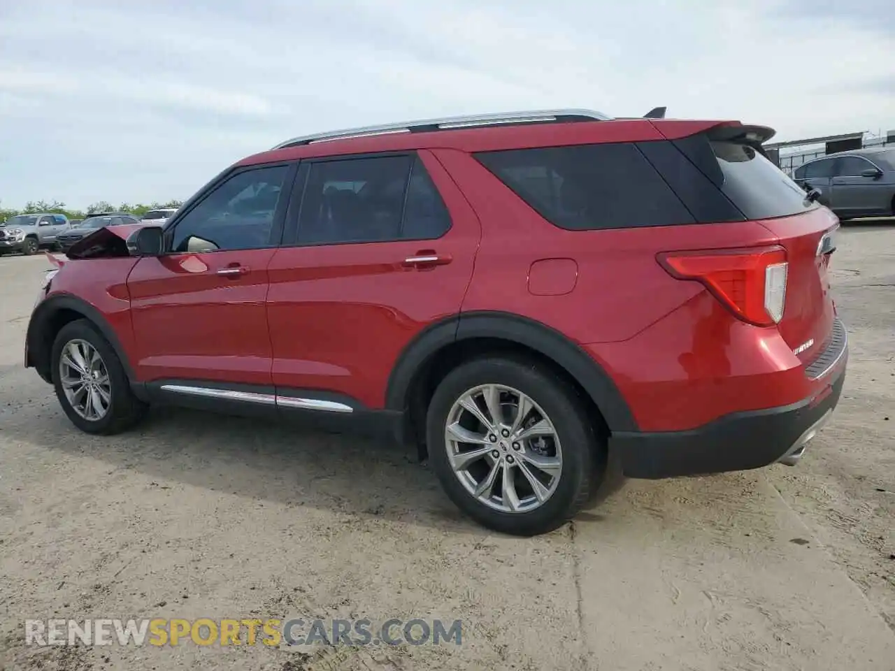 2 fotografías del automóvil dañado 1FMSK7FH1MGB02375 FORD EXPLORER 2021