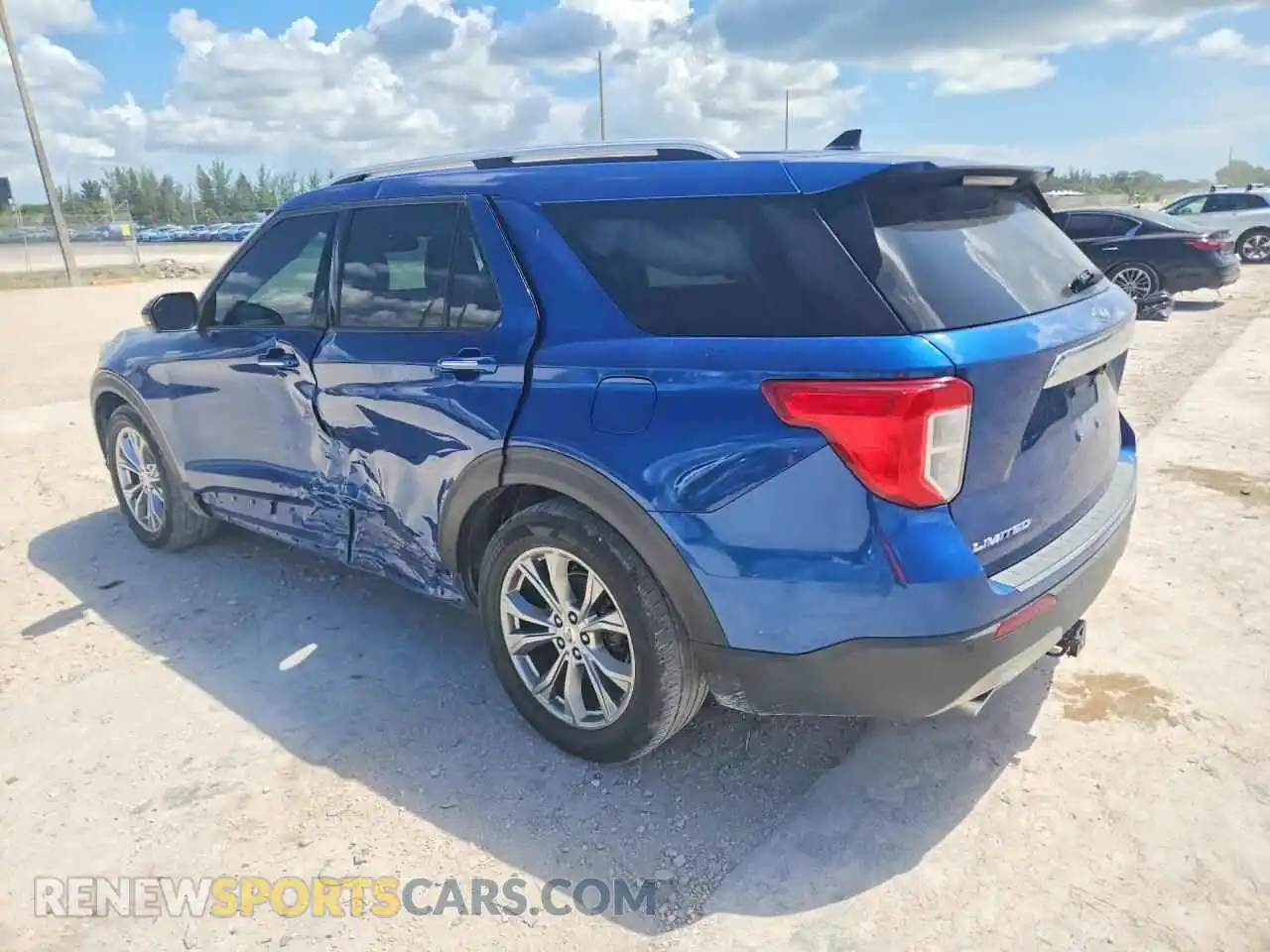 2 Photograph of a damaged car 1FMSK7FH1MGB07186 FORD EXPLORER 2021