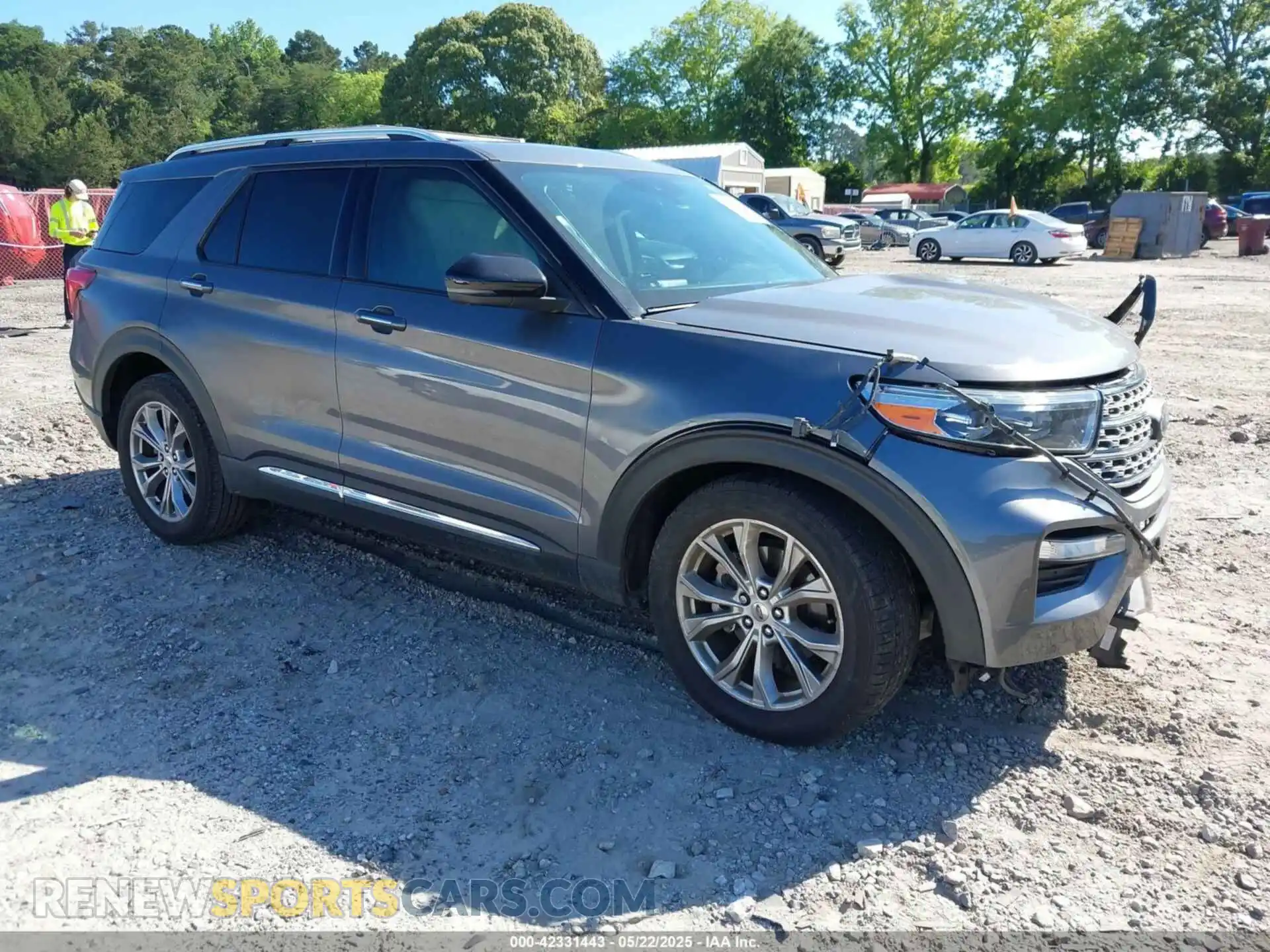 1 Photograph of a damaged car 1FMSK7FH1MGB66951 FORD EXPLORER 2021