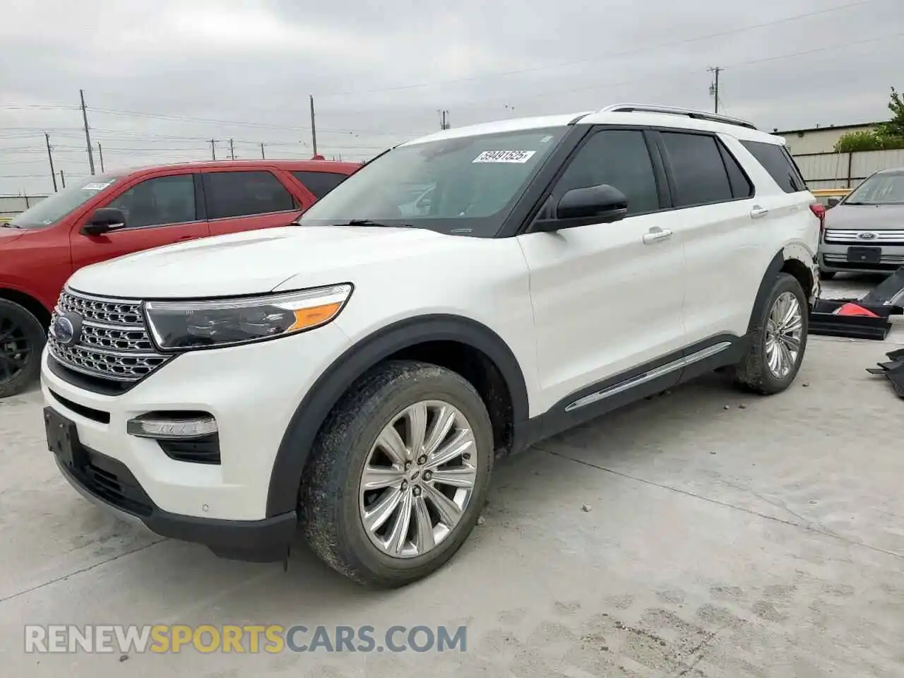 1 Photograph of a damaged car 1FMSK7FH3MGA15397 FORD EXPLORER 2021