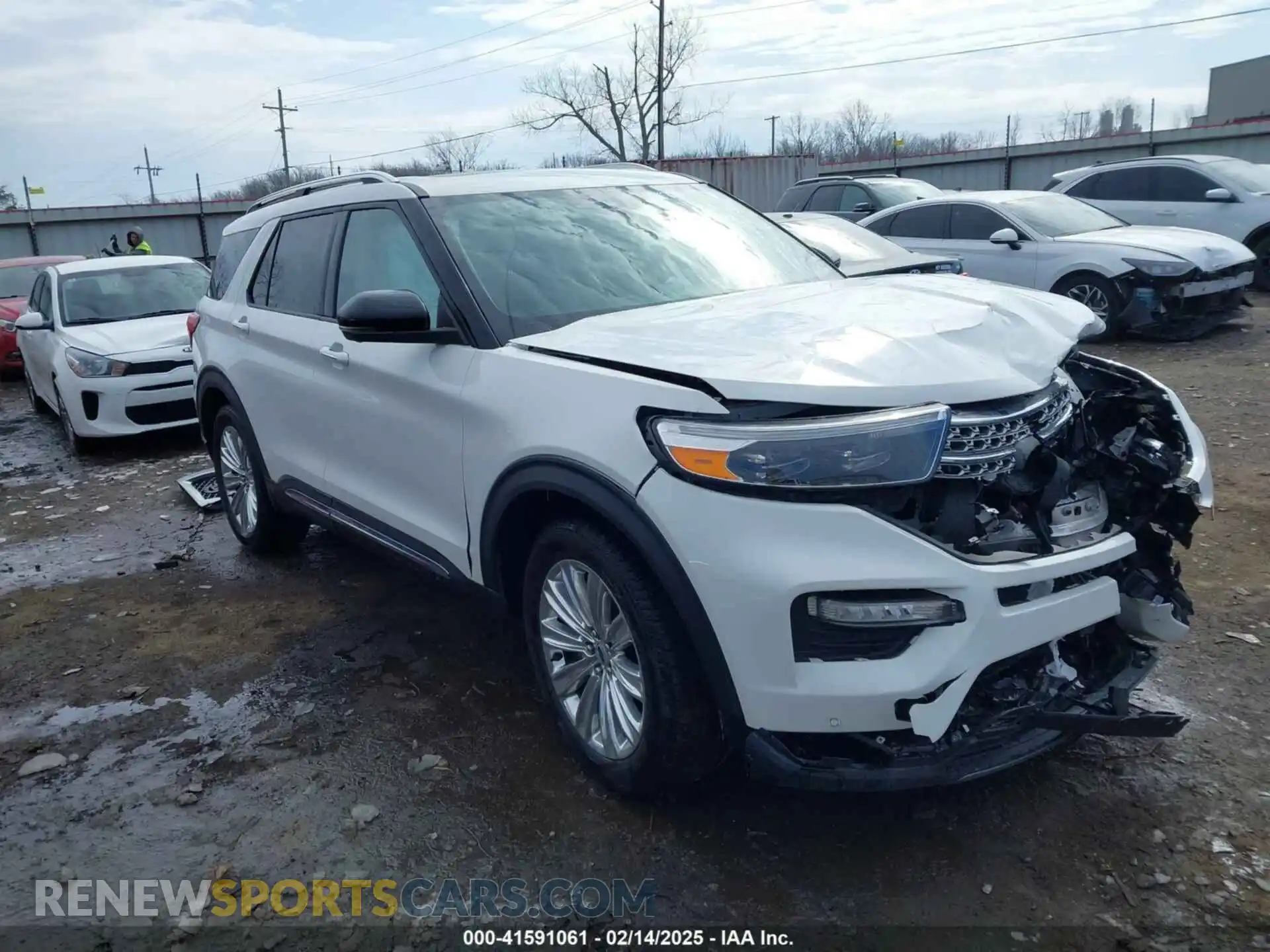 1 Photograph of a damaged car 1FMSK7FH3MGA33186 FORD EXPLORER 2021