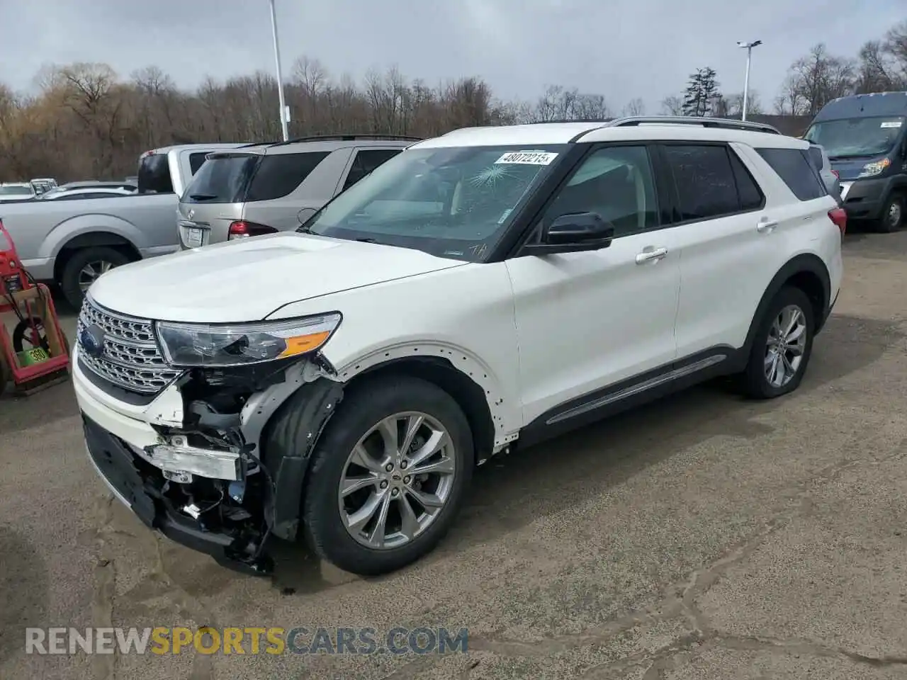 1 Photograph of a damaged car 1FMSK7FH4MGB36066 FORD EXPLORER 2021
