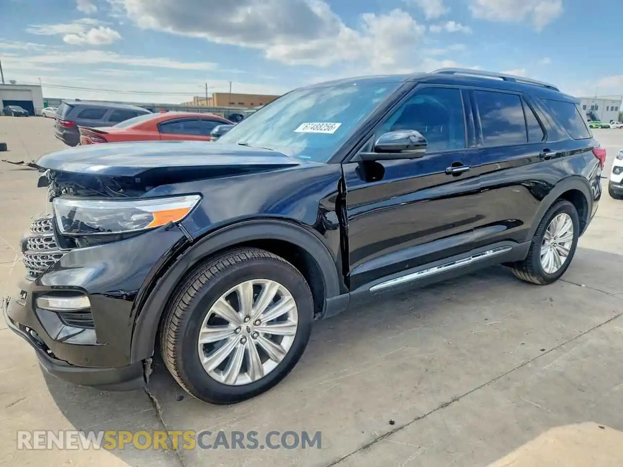 1 Photograph of a damaged car 1FMSK7FH5MGA14865 FORD EXPLORER 2021