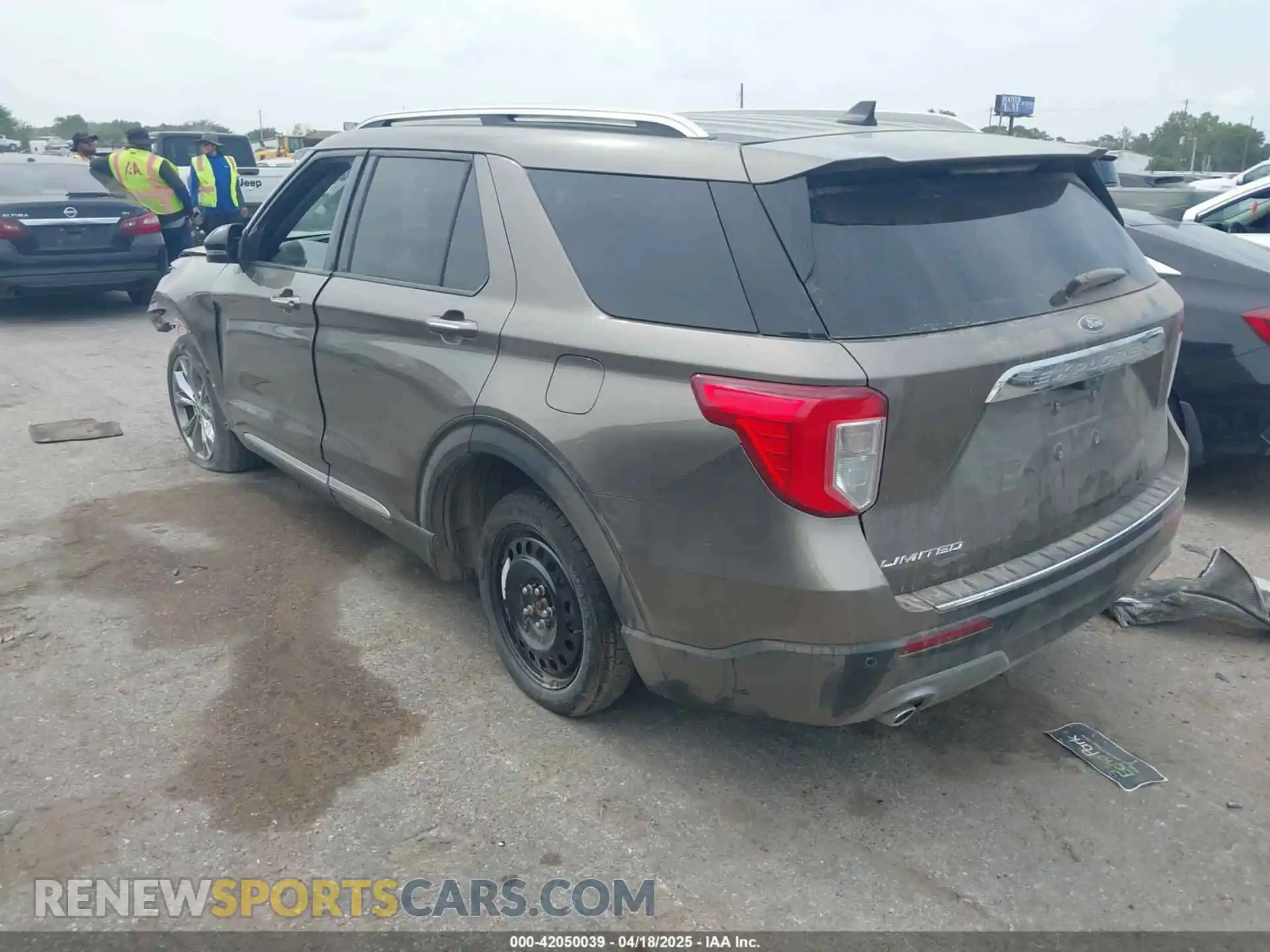 3 Photograph of a damaged car 1FMSK7FH5MGB36027 FORD EXPLORER 2021