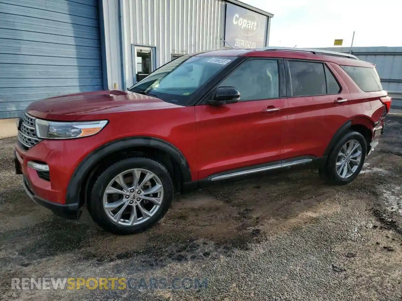 1 Photograph of a damaged car 1FMSK7FH5MGB50526 FORD EXPLORER 2021