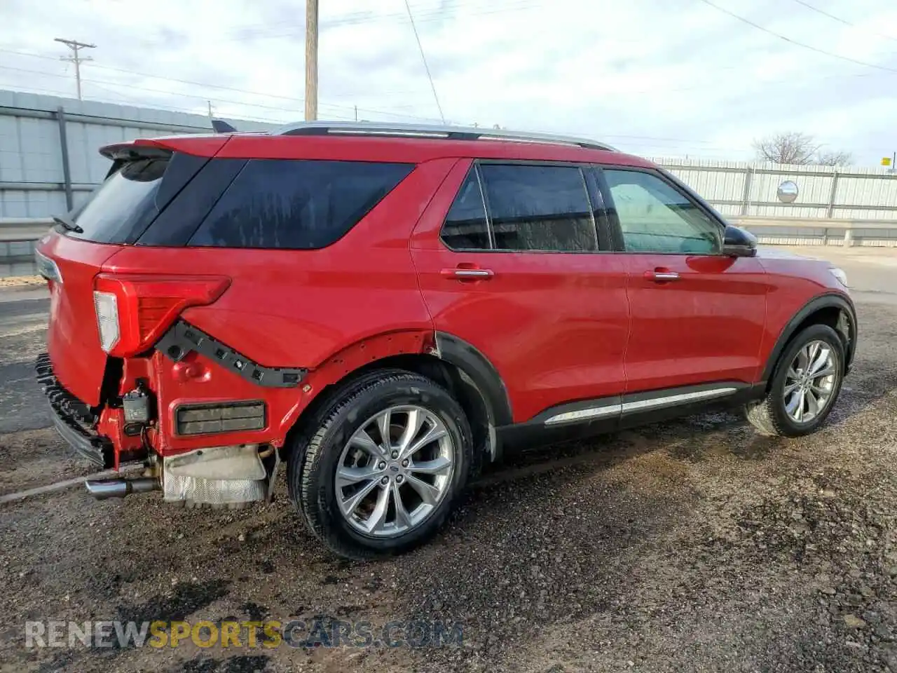 3 Photograph of a damaged car 1FMSK7FH5MGB50526 FORD EXPLORER 2021