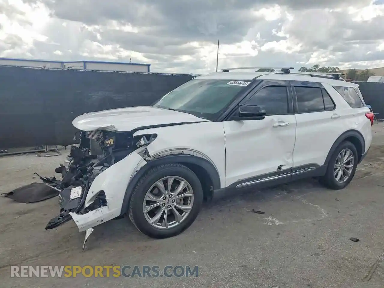 1 Photograph of a damaged car 1FMSK7FH6MGA88117 FORD EXPLORER 2021