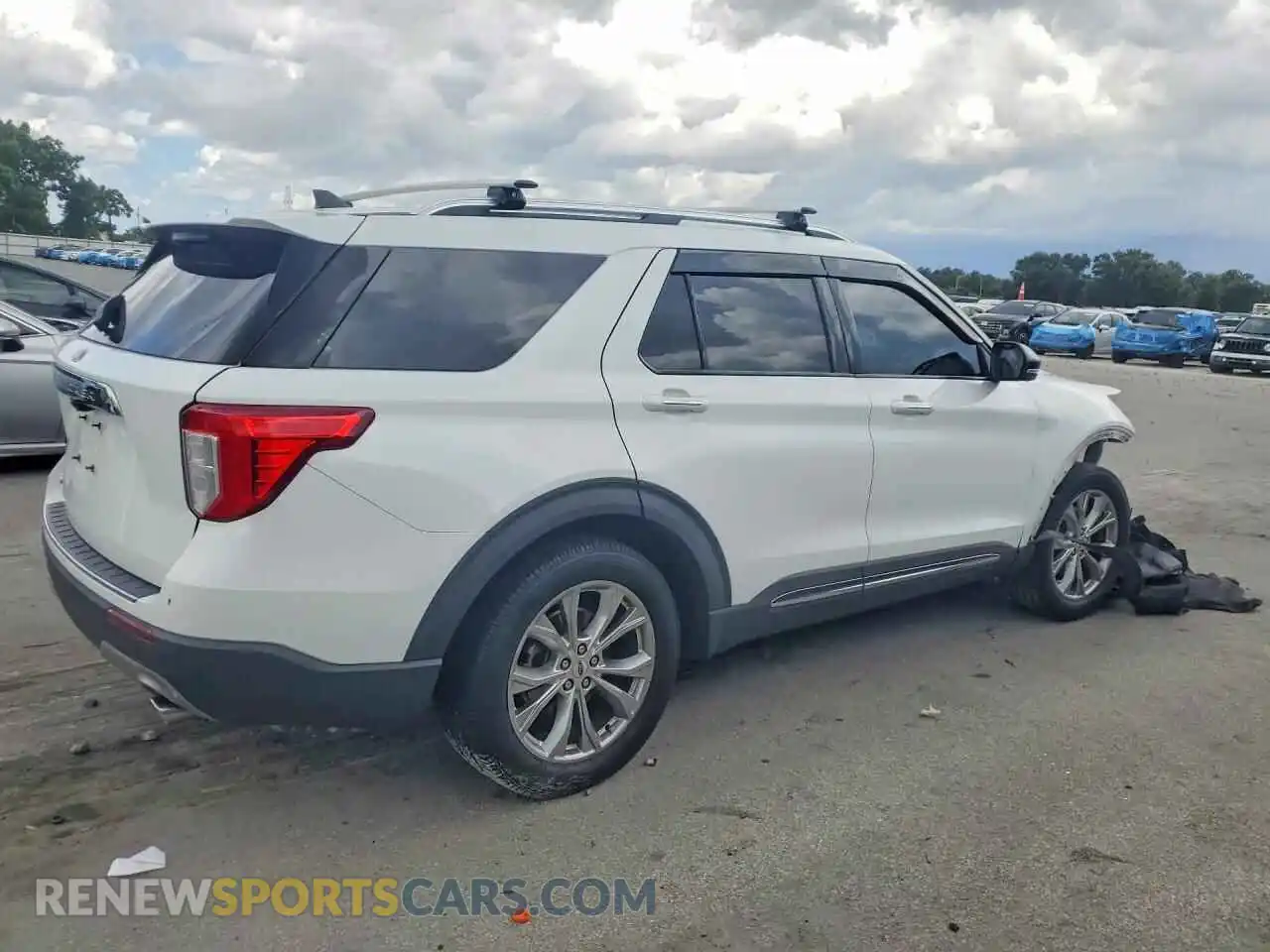 3 Photograph of a damaged car 1FMSK7FH6MGA88117 FORD EXPLORER 2021