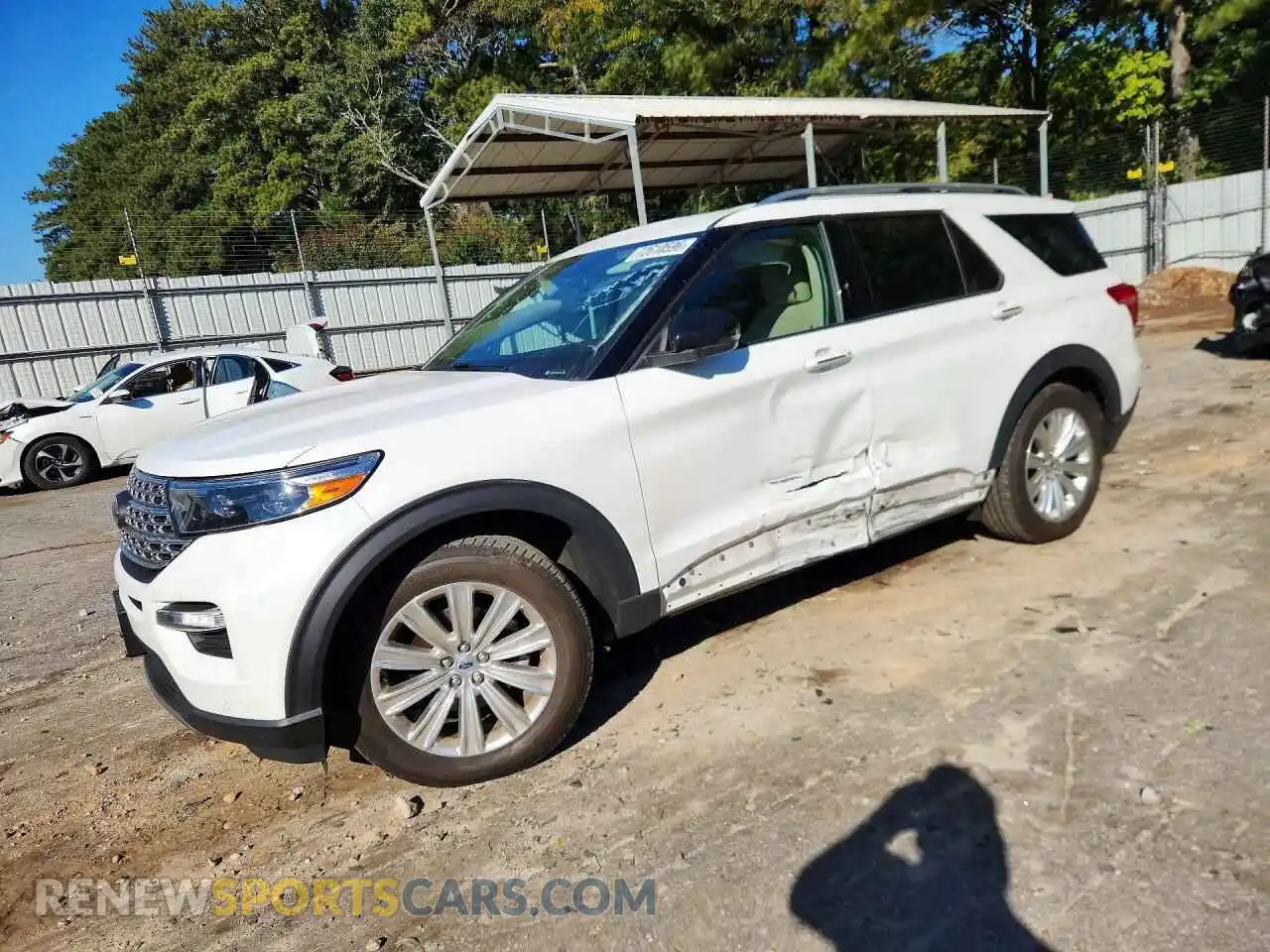 1 Photograph of a damaged car 1FMSK7FH7MGA55840 FORD EXPLORER 2021