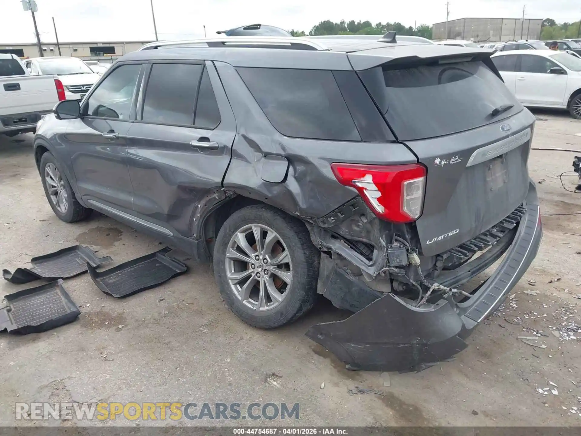 3 fotografías del automóvil dañado 1FMSK7FH7MGC14713 FORD EXPLORER 2021