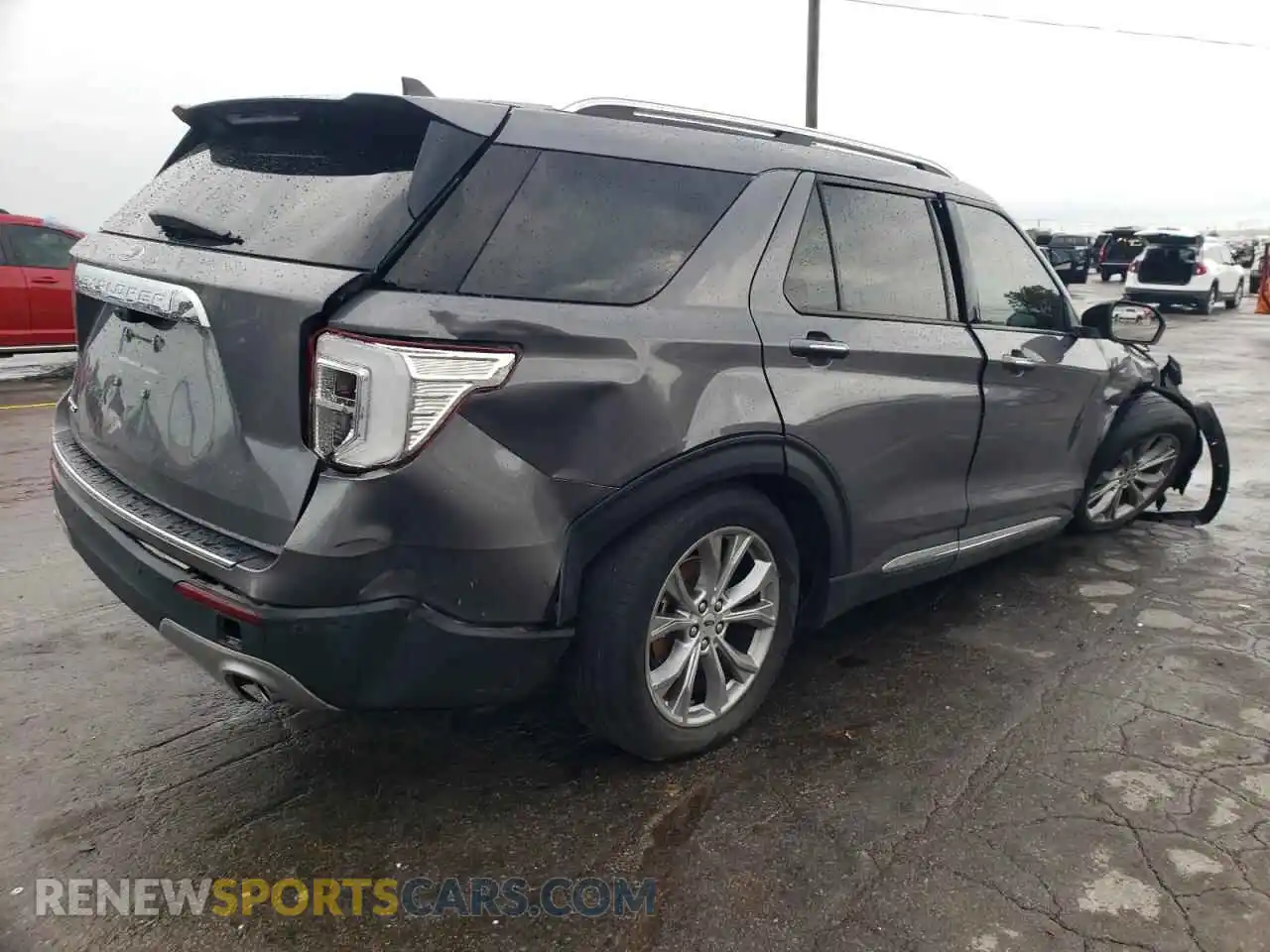 3 Photograph of a damaged car 1FMSK7FH7MGC17014 FORD EXPLORER 2021
