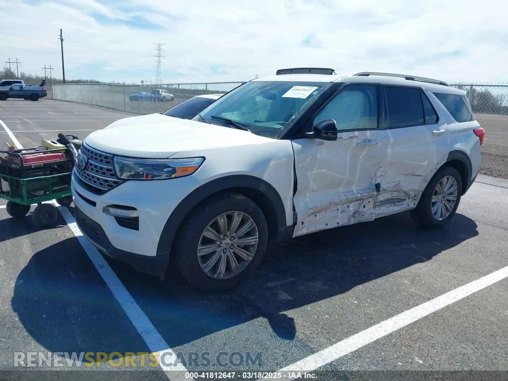 2 Photograph of a damaged car 1FMSK7FH7MGC17885 FORD EXPLORER 2021