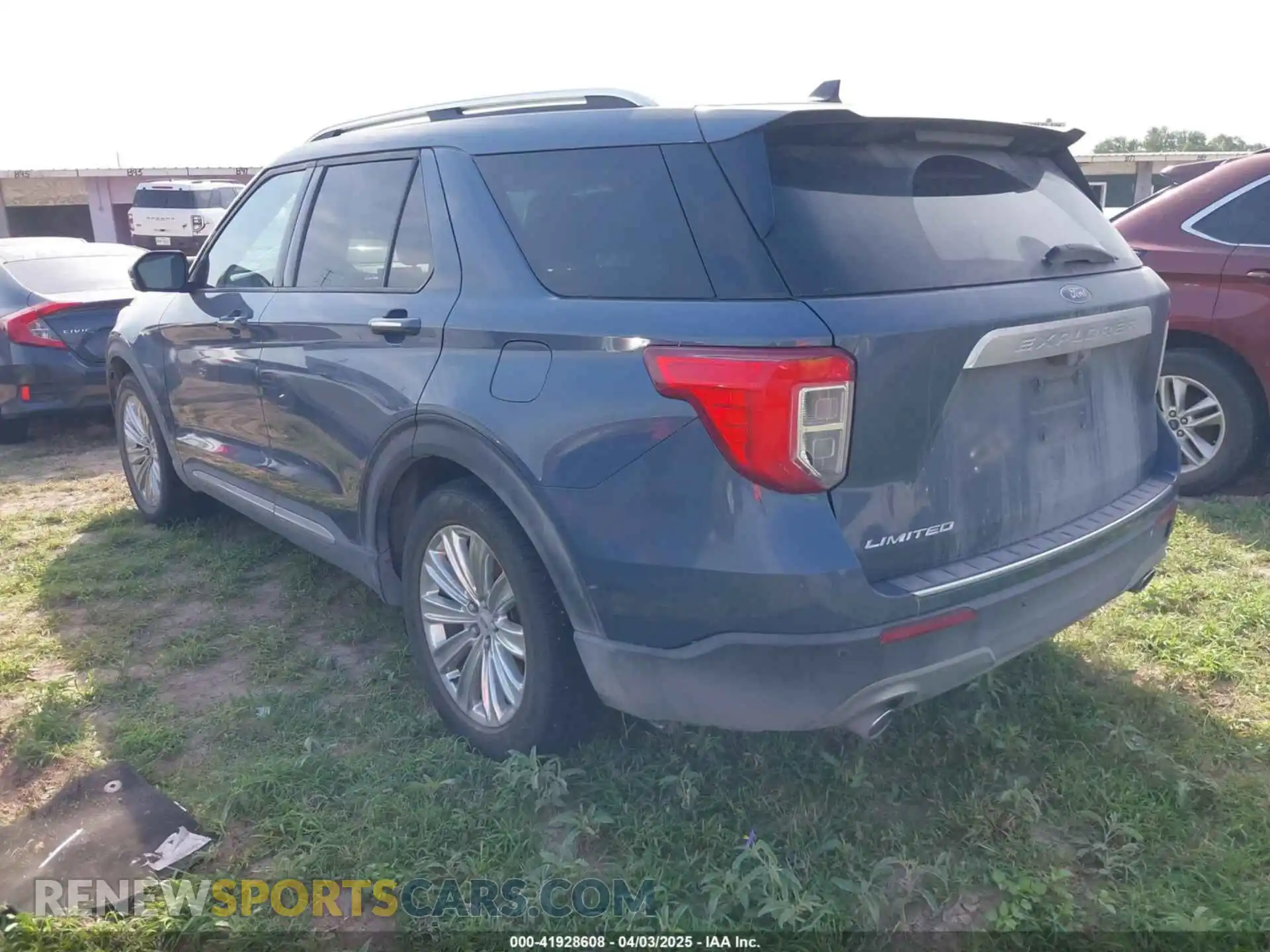 3 Photograph of a damaged car 1FMSK7FH7MGC32385 FORD EXPLORER 2021