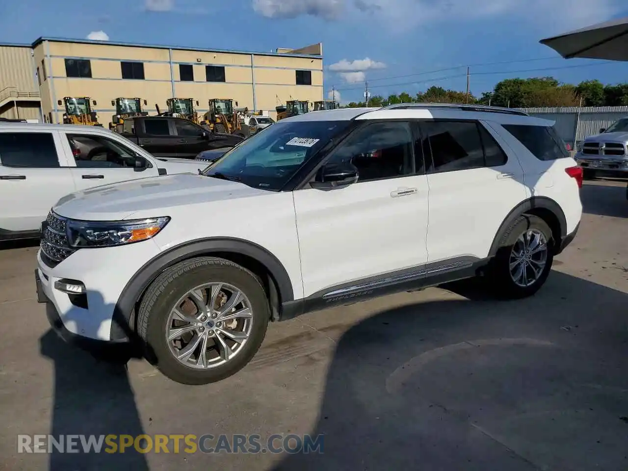 1 Photograph of a damaged car 1FMSK7FH8MGA88054 FORD EXPLORER 2021
