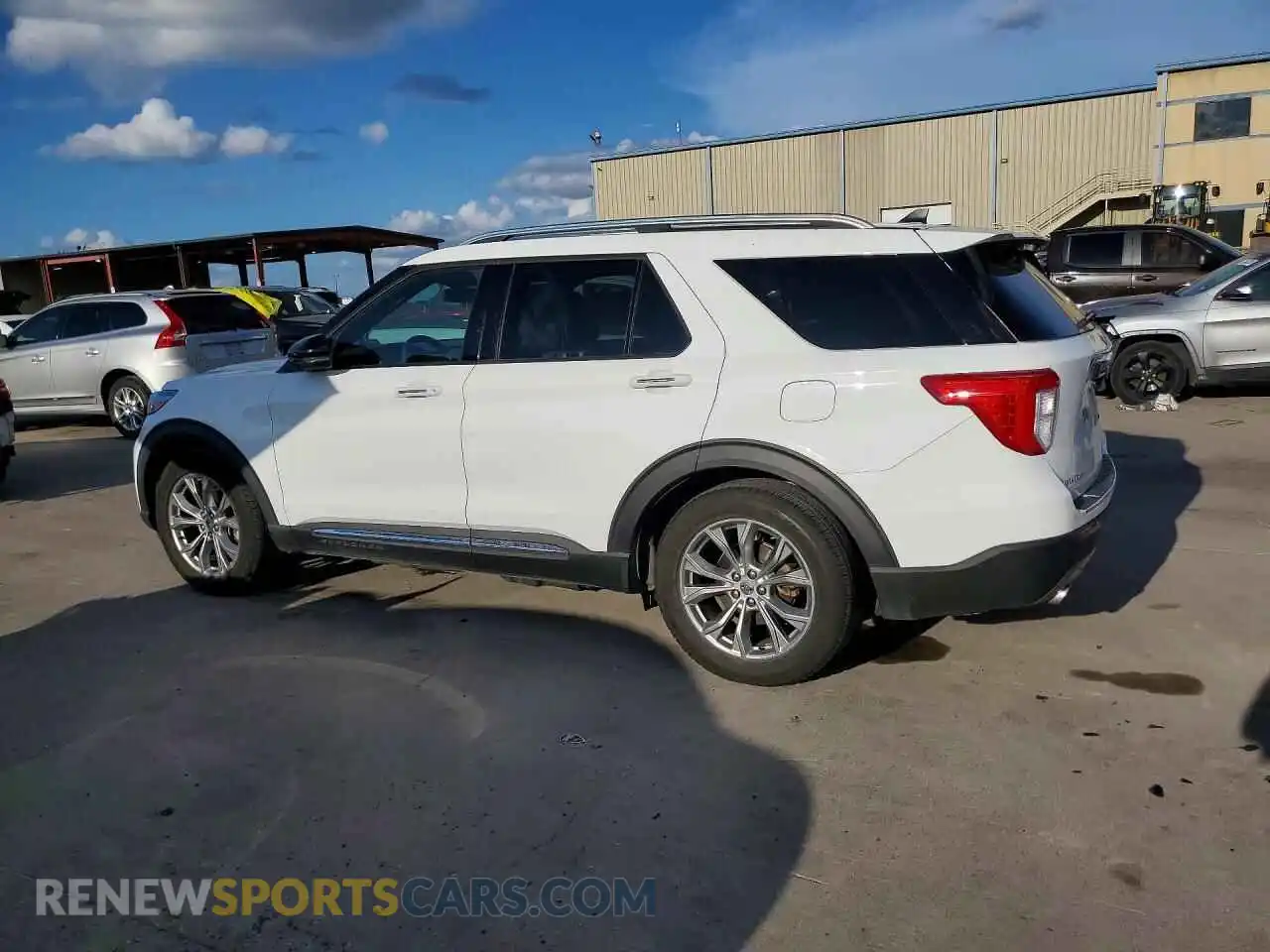 2 Photograph of a damaged car 1FMSK7FH8MGA88054 FORD EXPLORER 2021