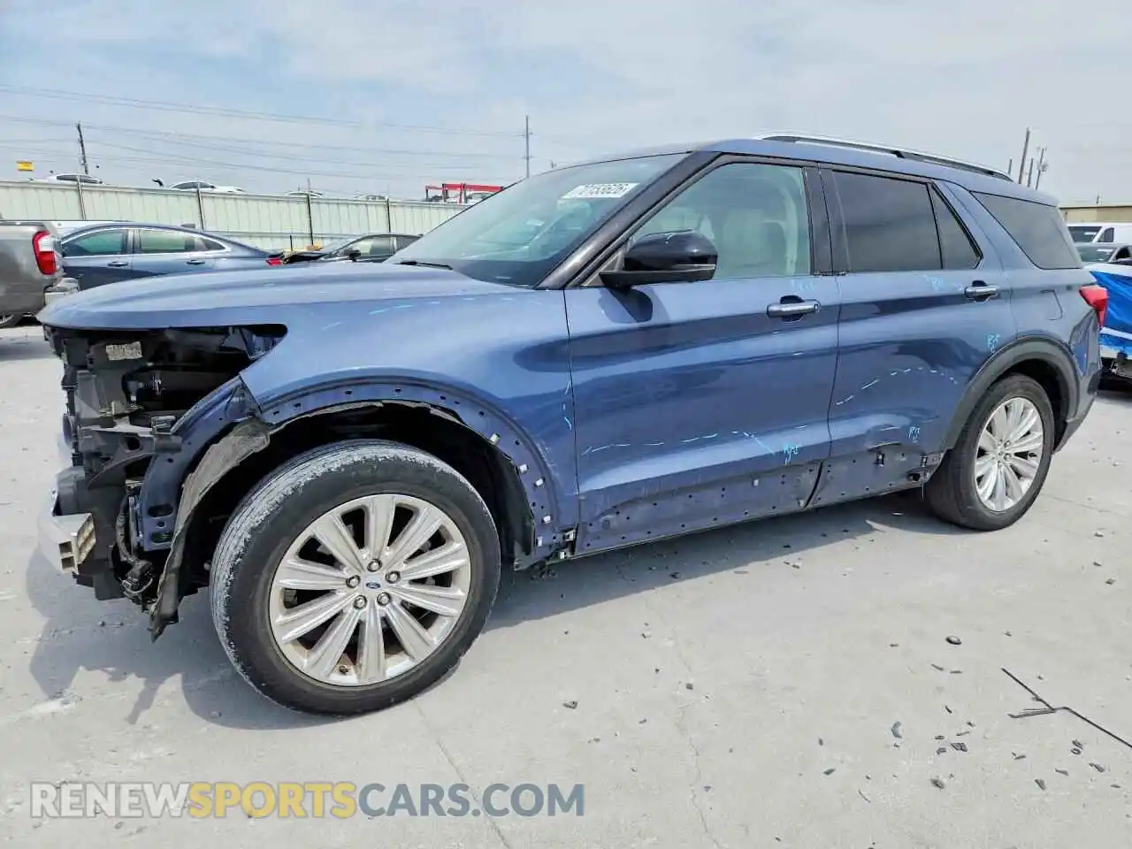 1 Photograph of a damaged car 1FMSK7FH8MGB23935 FORD EXPLORER 2021