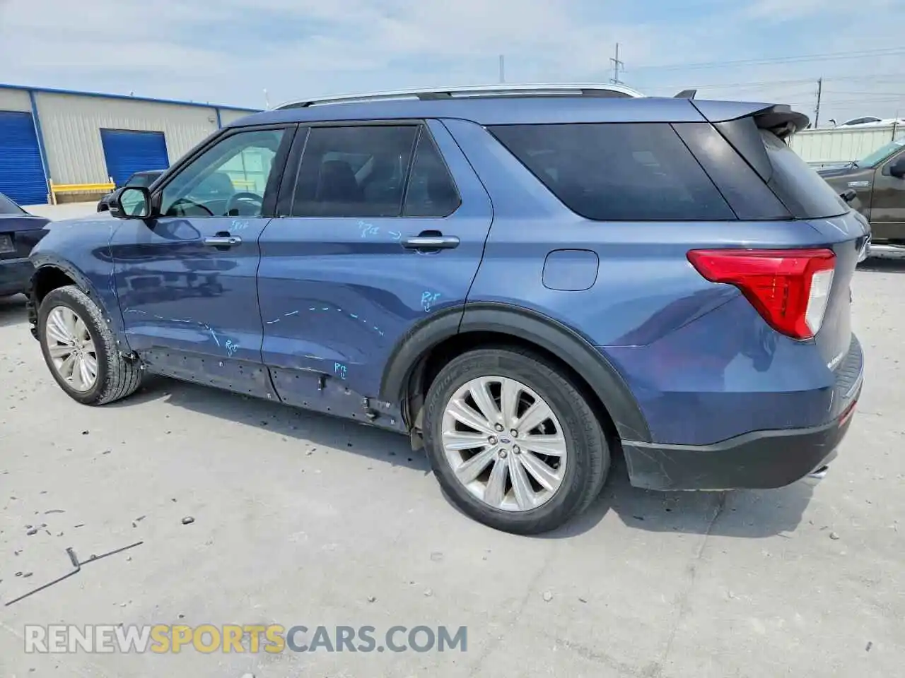 2 Photograph of a damaged car 1FMSK7FH8MGB23935 FORD EXPLORER 2021