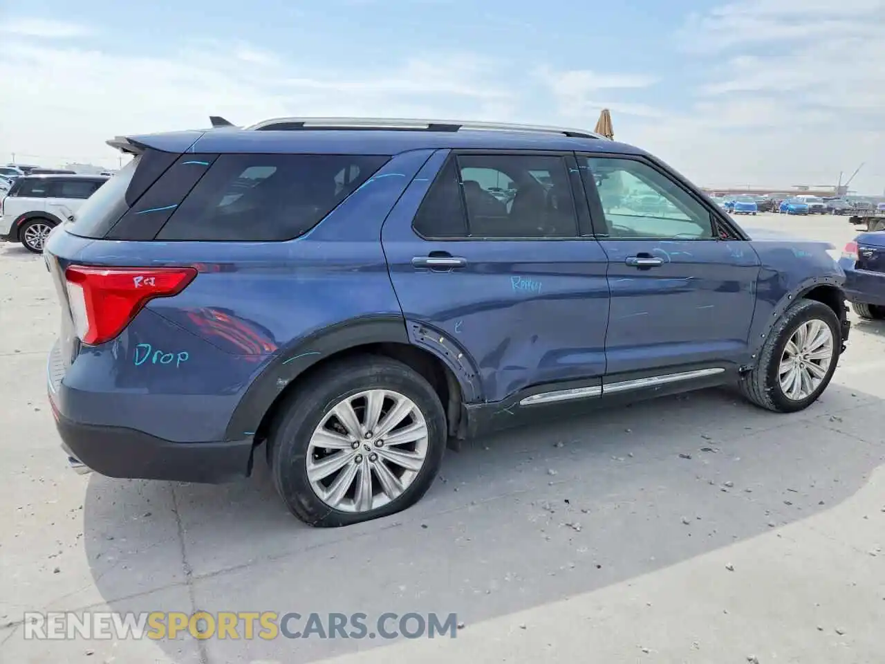 3 Photograph of a damaged car 1FMSK7FH8MGB23935 FORD EXPLORER 2021