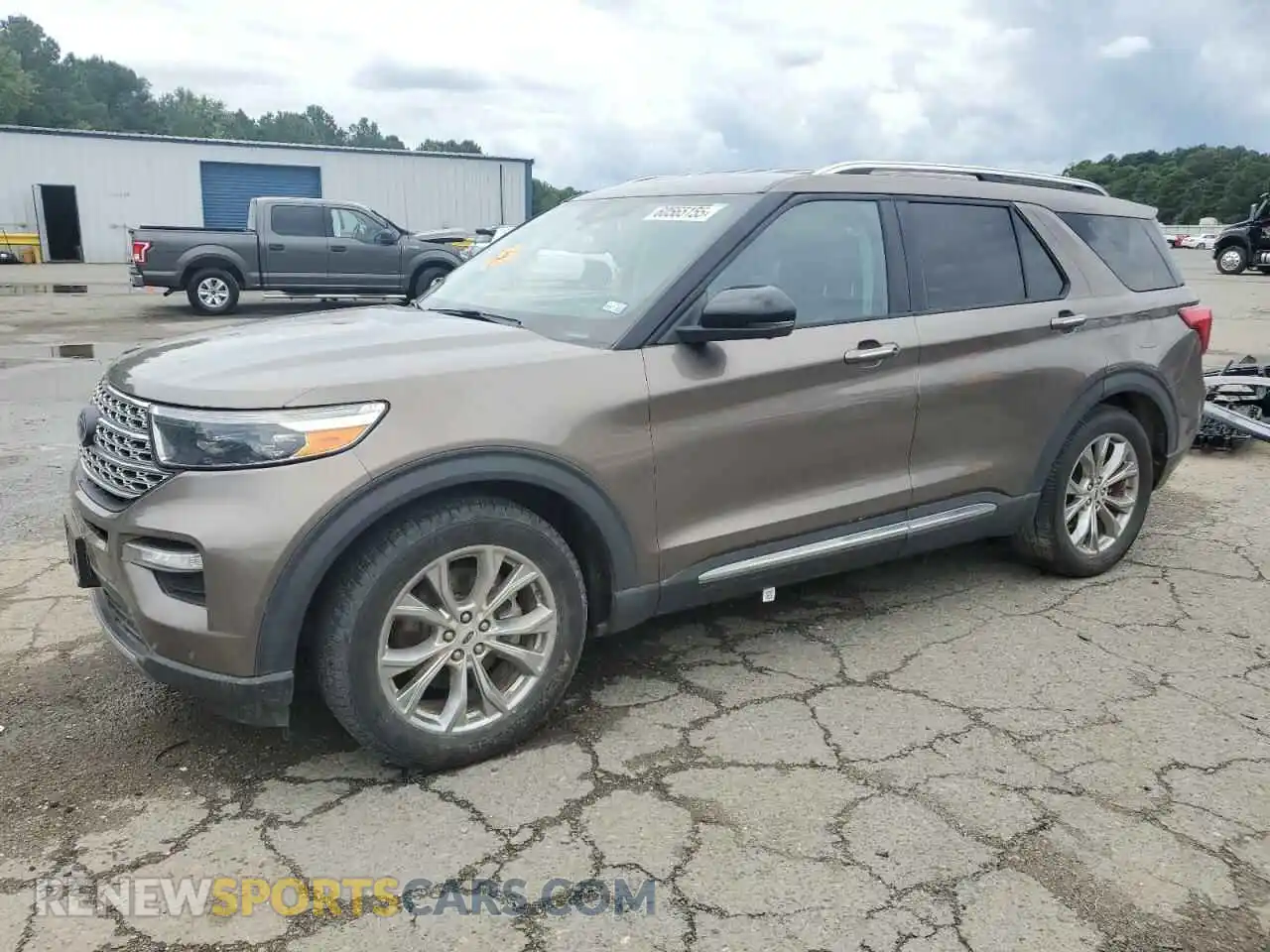 1 Photograph of a damaged car 1FMSK7FH8MGB55137 FORD EXPLORER 2021