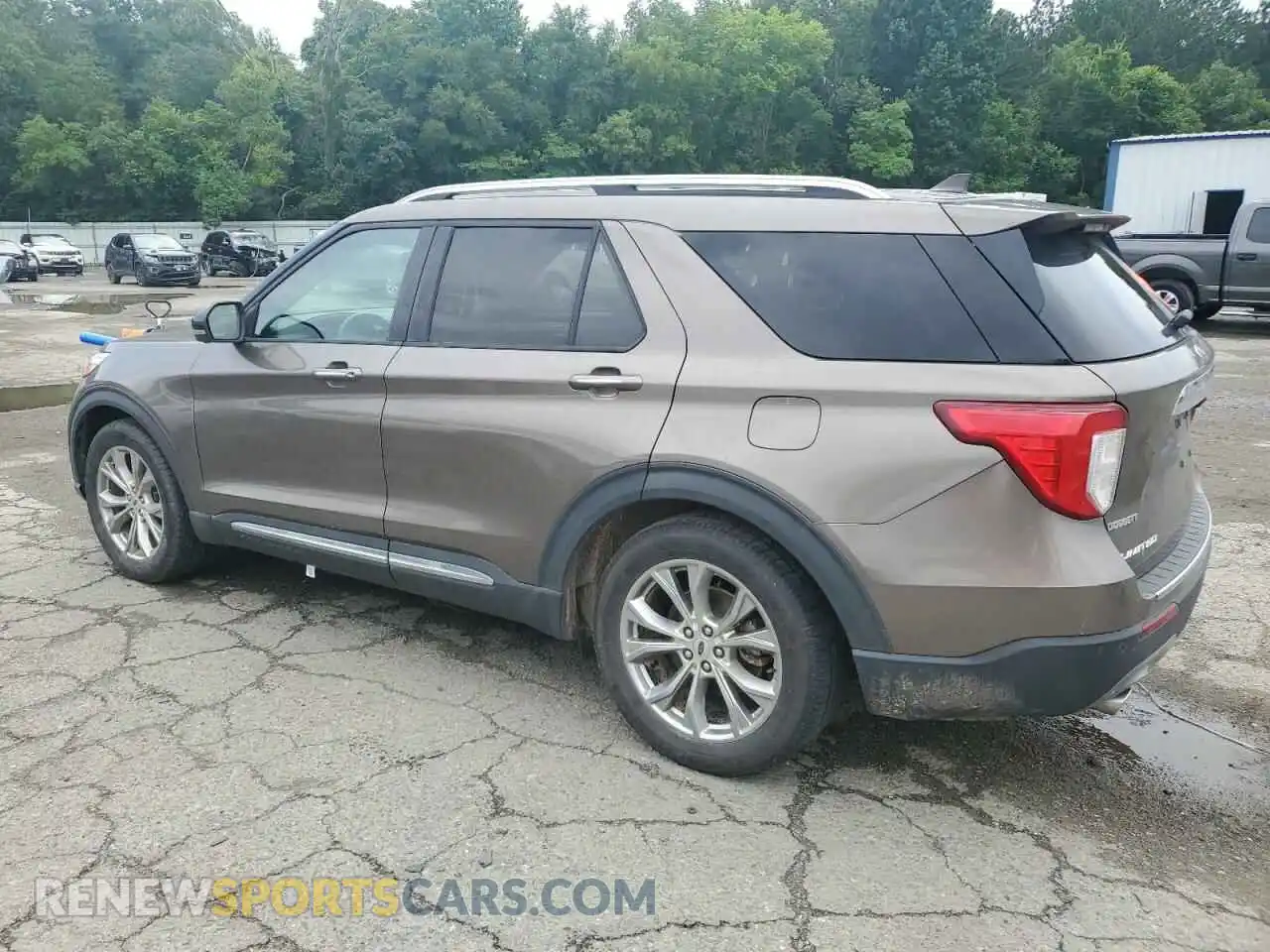 2 Photograph of a damaged car 1FMSK7FH8MGB55137 FORD EXPLORER 2021