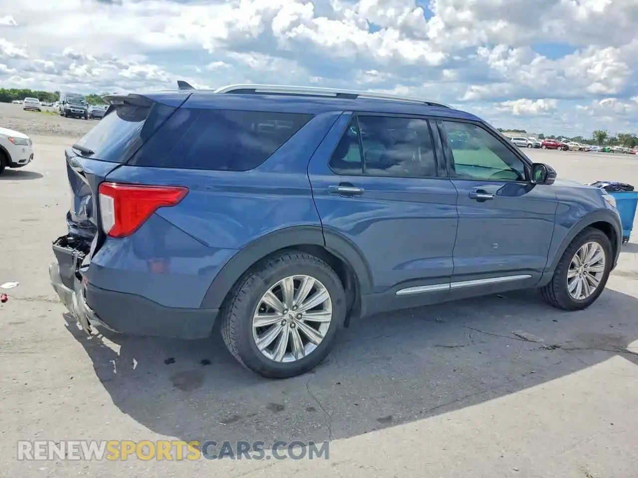 3 fotografías del automóvil dañado 1FMSK7FH9MGA55838 FORD EXPLORER 2021