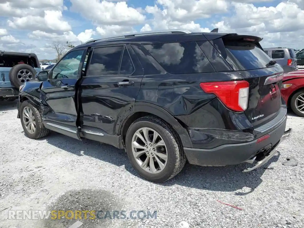 2 Photograph of a damaged car 1FMSK7FH9MGA85826 FORD EXPLORER 2021