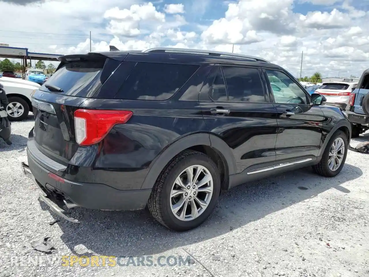 3 Photograph of a damaged car 1FMSK7FH9MGA85826 FORD EXPLORER 2021