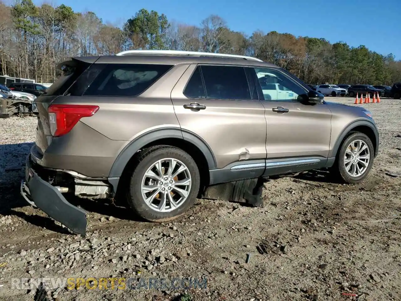 3 Photograph of a damaged car 1FMSK7FH9MGB03340 FORD EXPLORER 2021