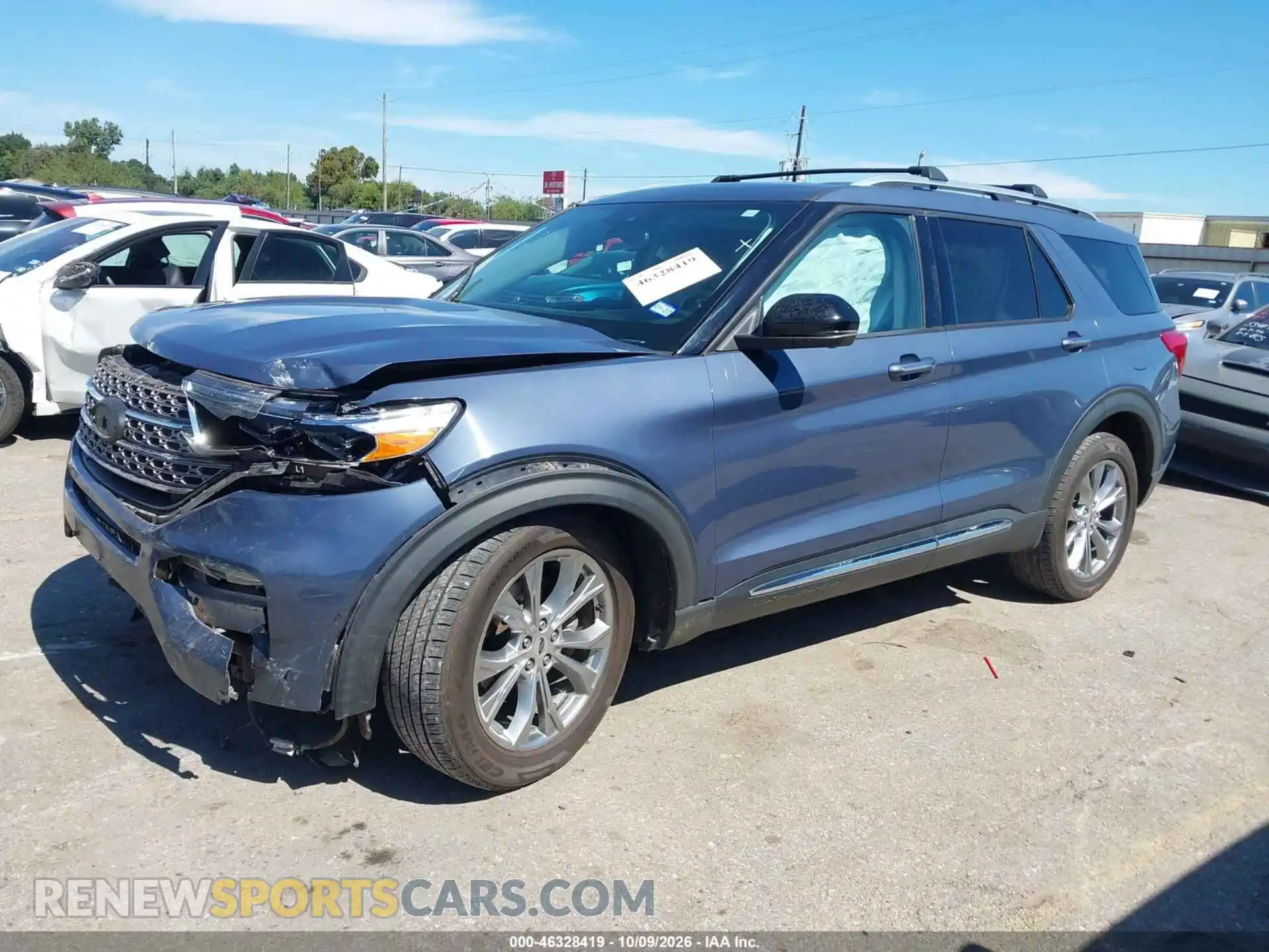 2 fotografías del automóvil dañado 1FMSK7FH9MGB44731 FORD EXPLORER 2021