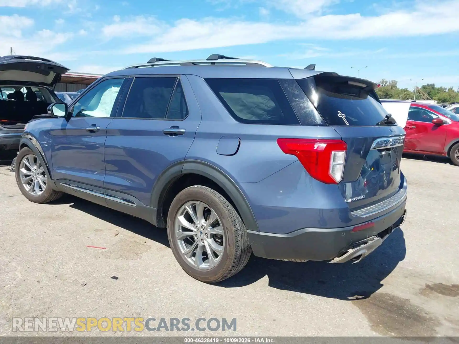 3 fotografías del automóvil dañado 1FMSK7FH9MGB44731 FORD EXPLORER 2021