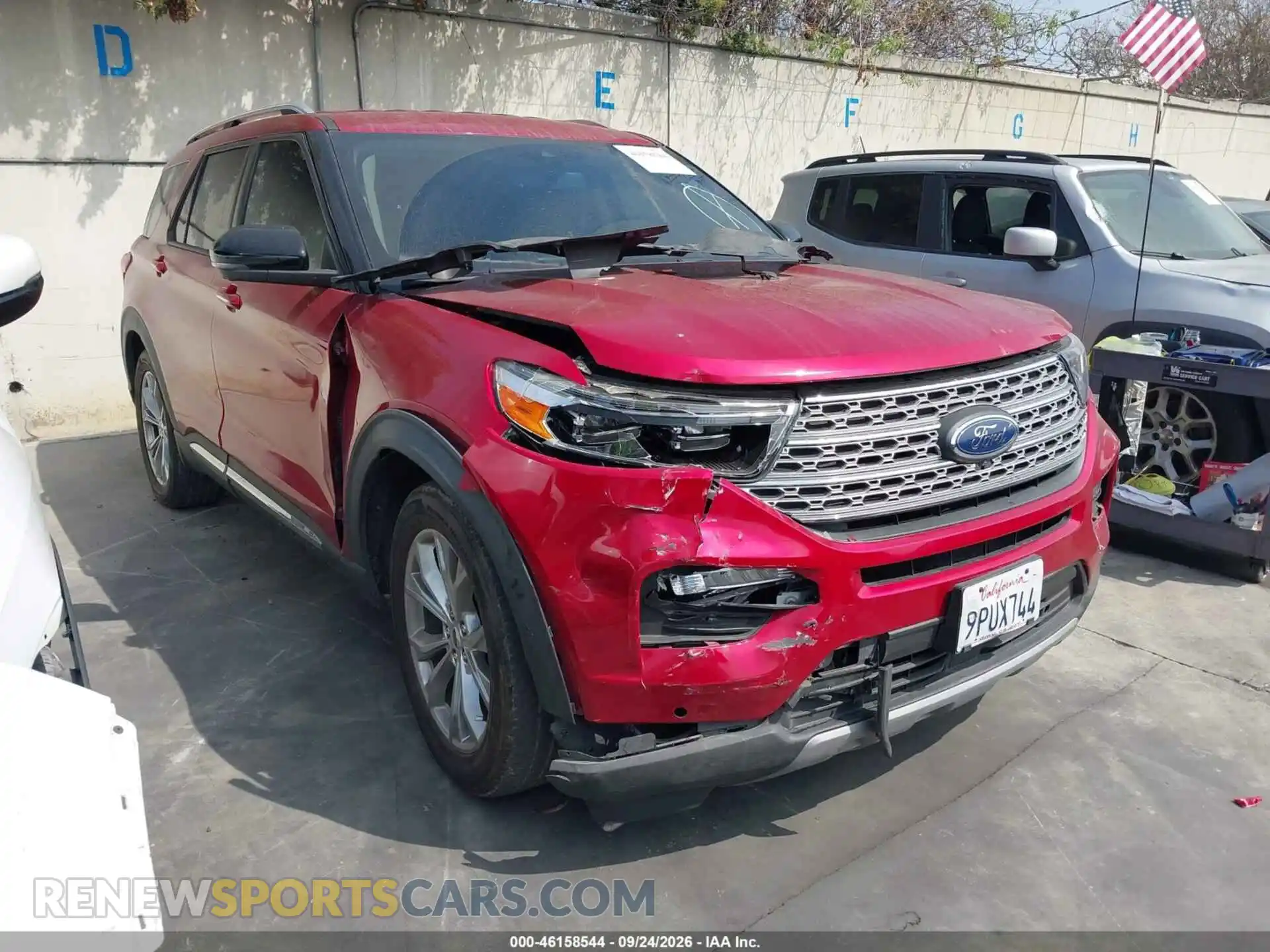1 Photograph of a damaged car 1FMSK7FH9MGB50836 FORD EXPLORER 2021
