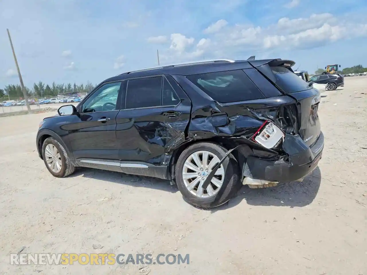 2 fotografías del automóvil dañado 1FMSK7FH9MGB92620 FORD EXPLORER 2021