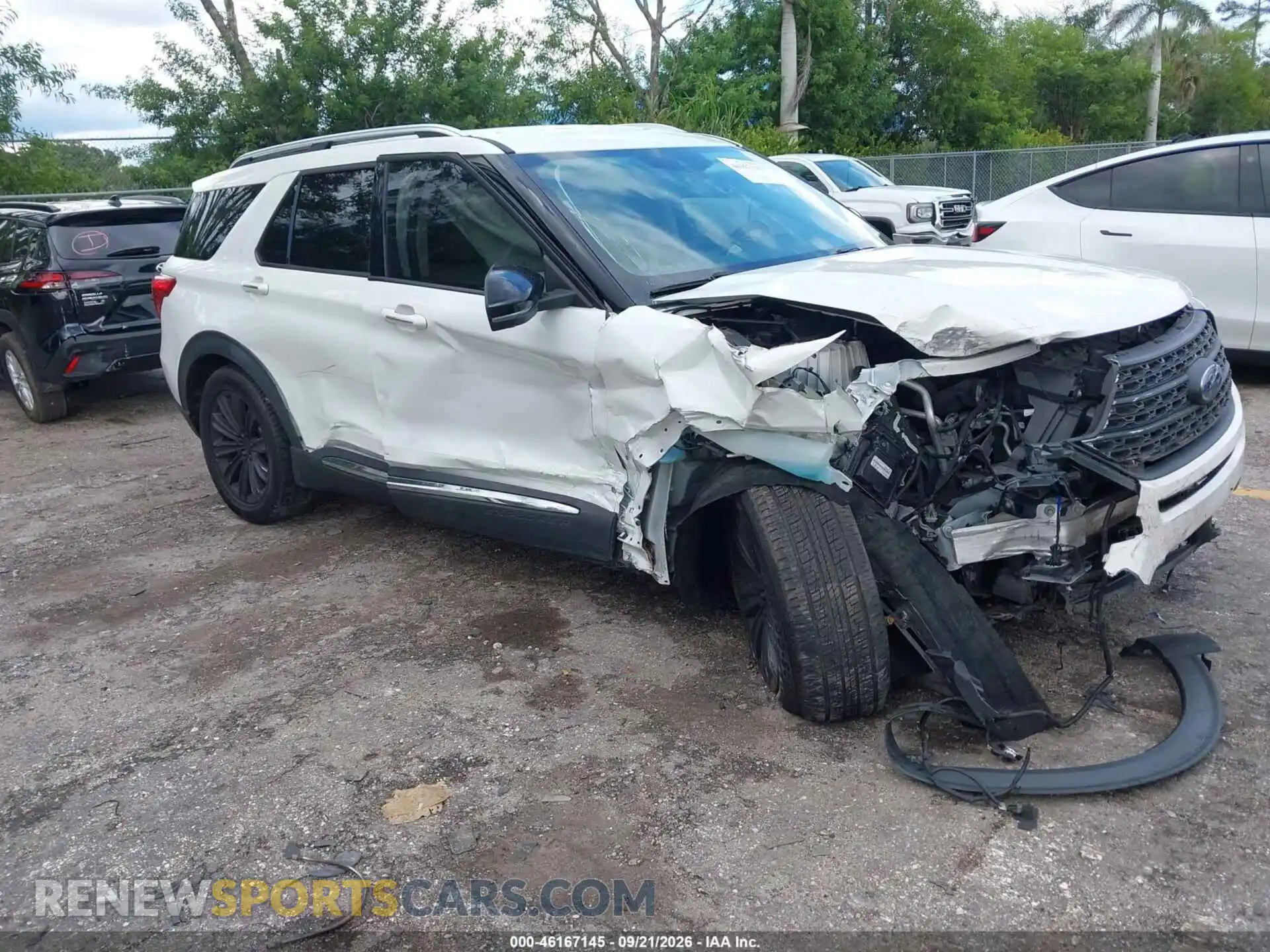 1 Photograph of a damaged car 1FMSK7FHXMGB92965 FORD EXPLORER 2021
