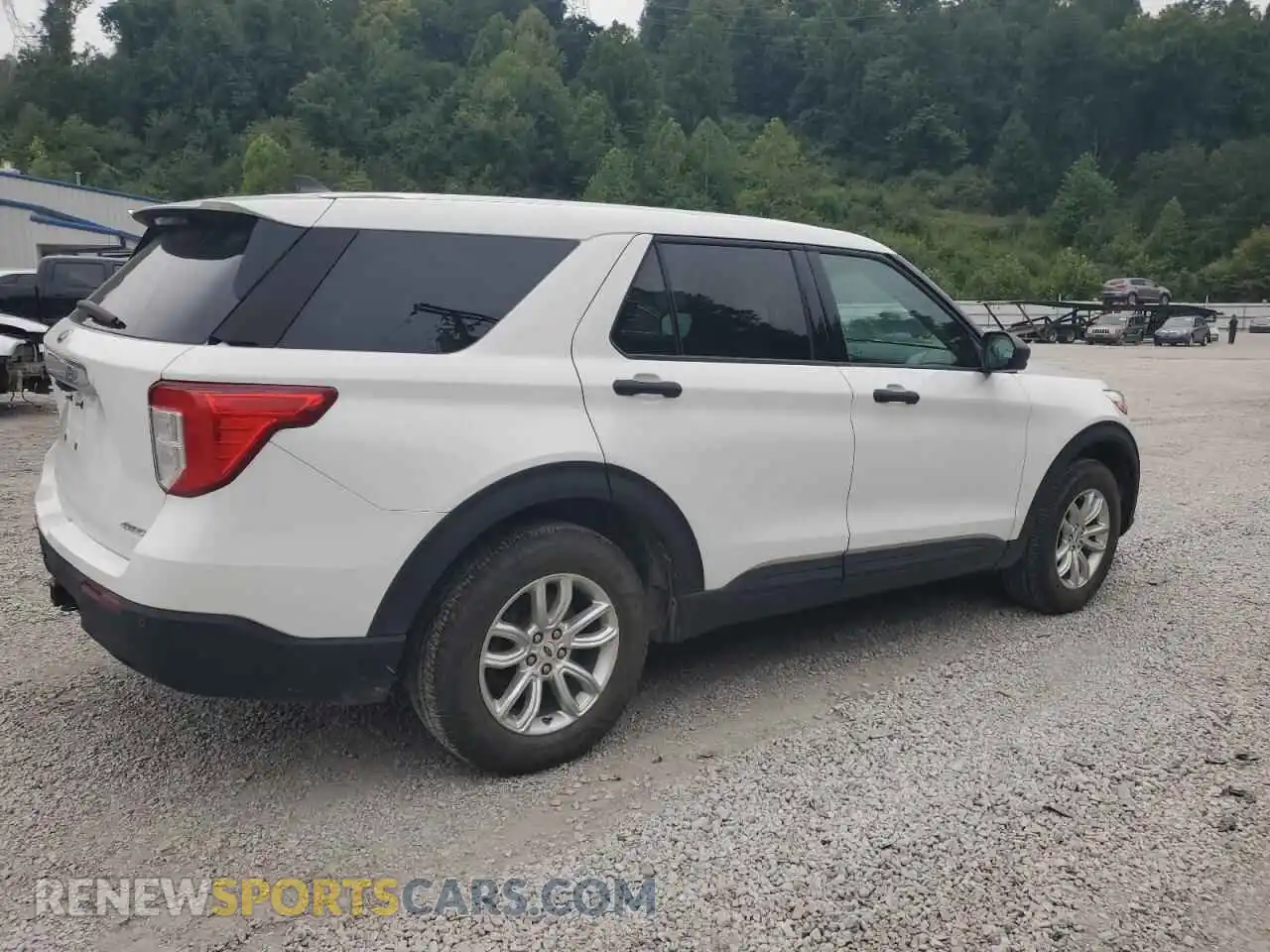 3 Photograph of a damaged car 1FMSK8BB0MGC32221 FORD EXPLORER 2021