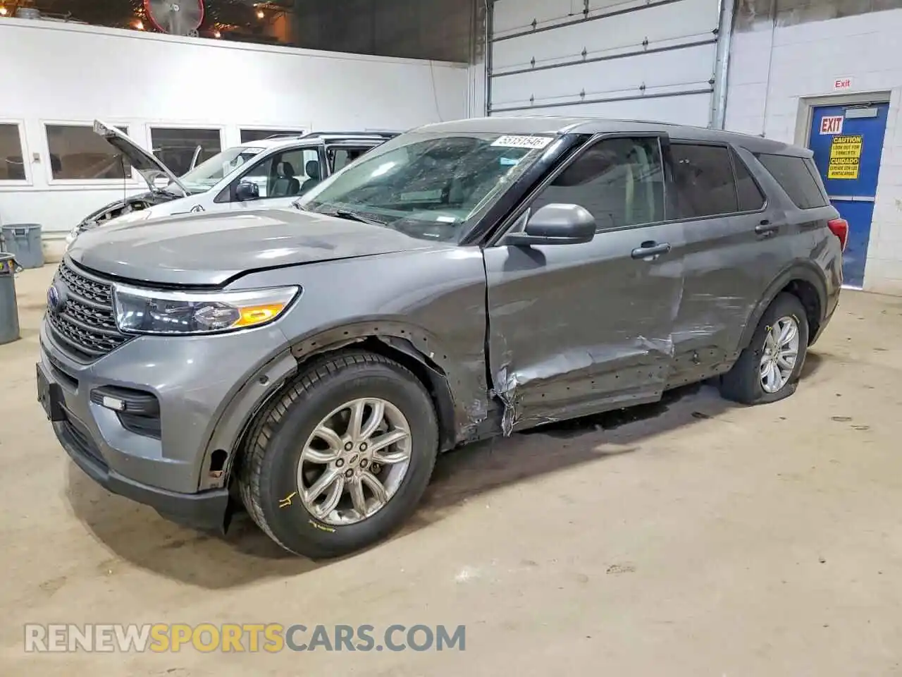 1 Photograph of a damaged car 1FMSK8BH1MGA46787 FORD EXPLORER 2021