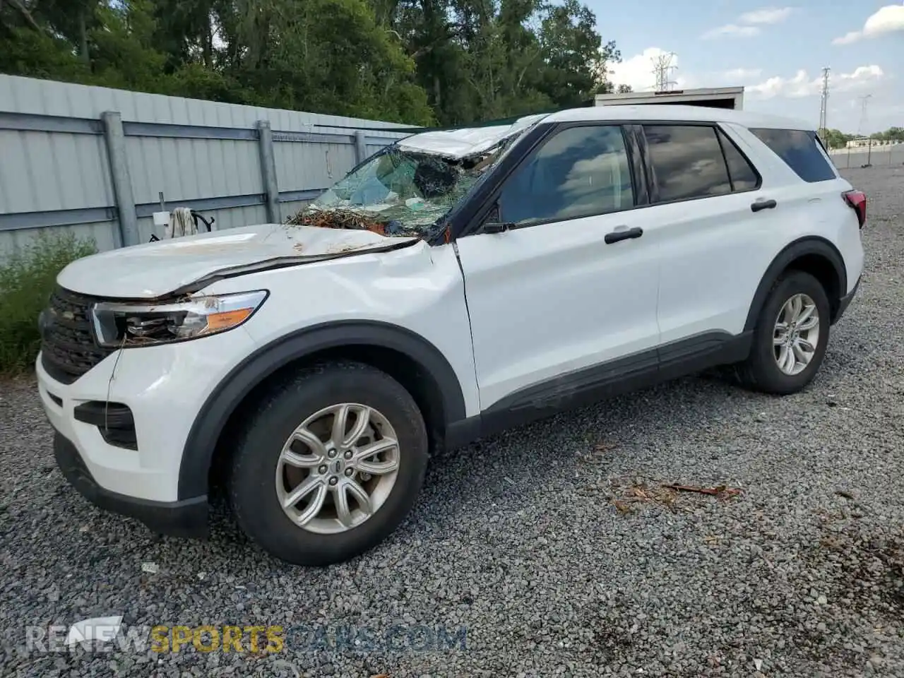 1 Photograph of a damaged car 1FMSK8BH3MGA78382 FORD EXPLORER 2021