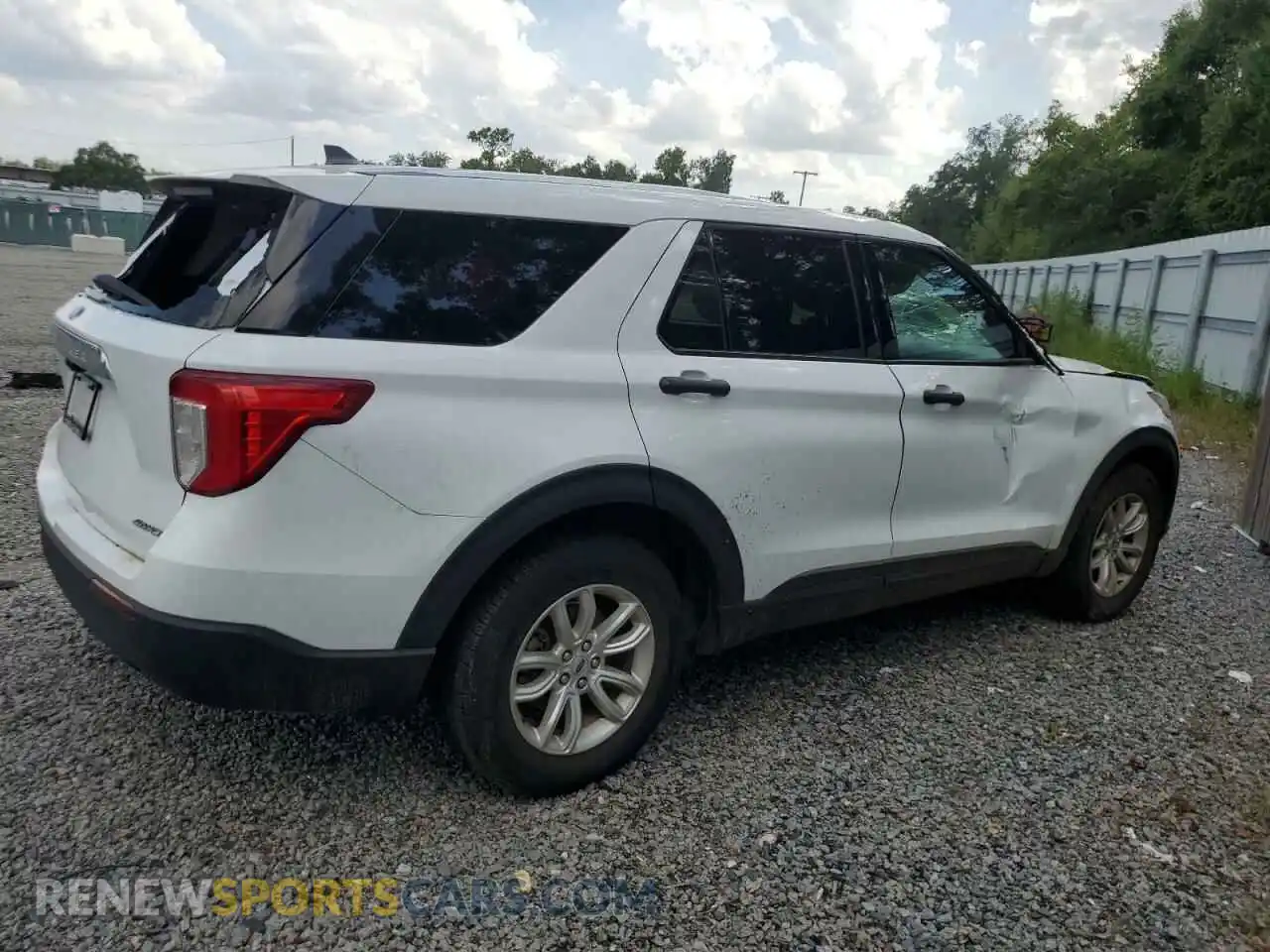 3 Photograph of a damaged car 1FMSK8BH3MGA78382 FORD EXPLORER 2021