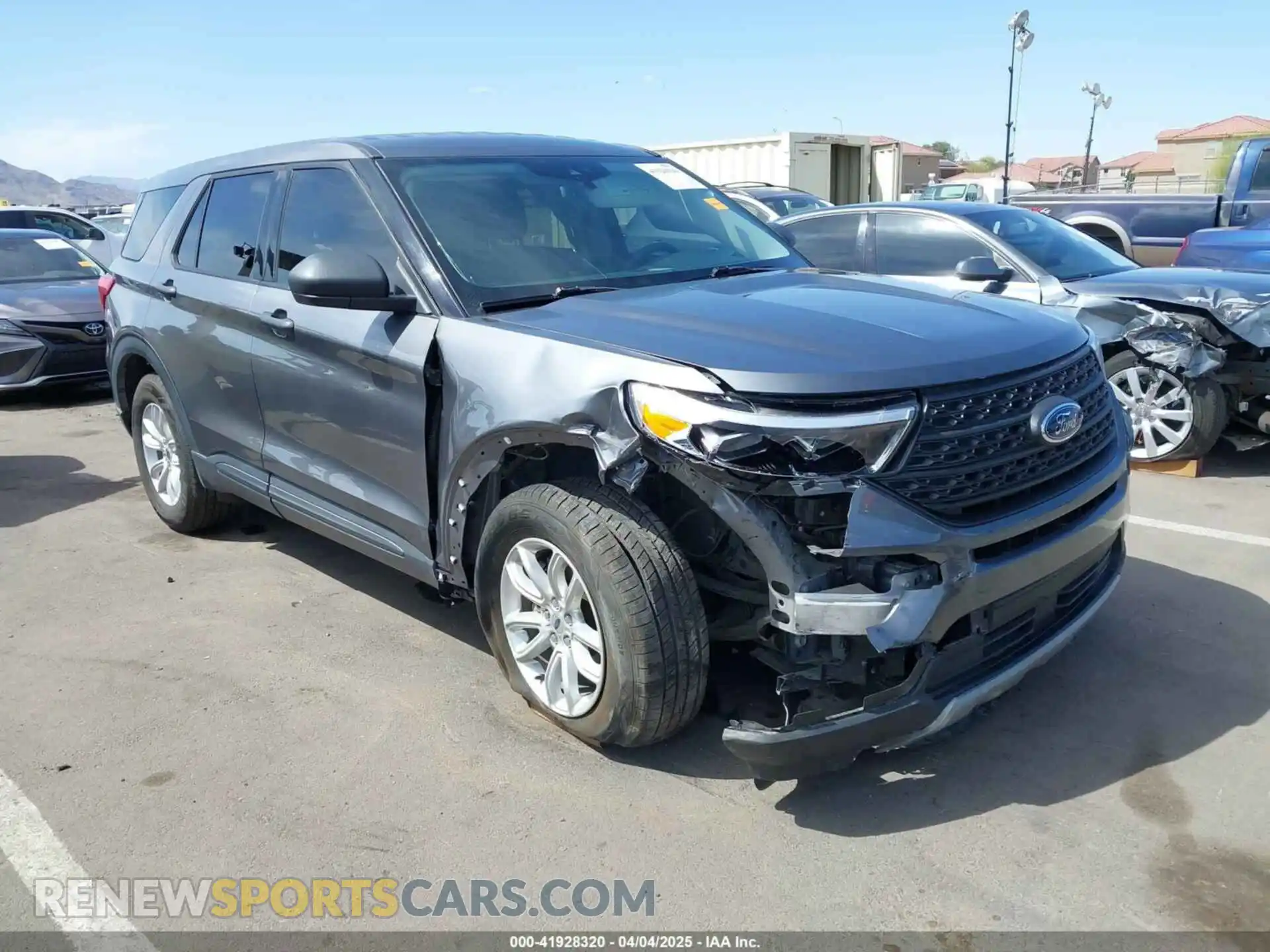 1 Photograph of a damaged car 1FMSK8BH8MGA30862 FORD EXPLORER 2021
