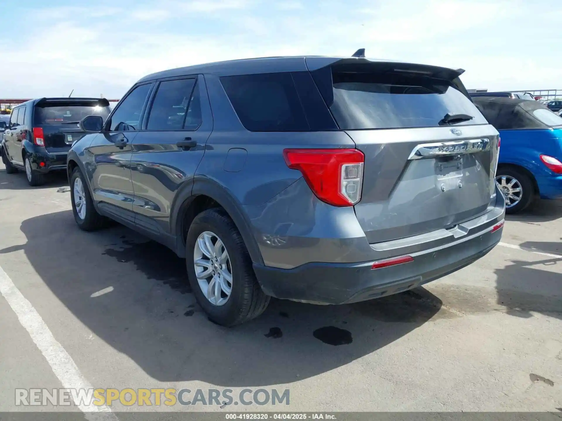 3 Photograph of a damaged car 1FMSK8BH8MGA30862 FORD EXPLORER 2021