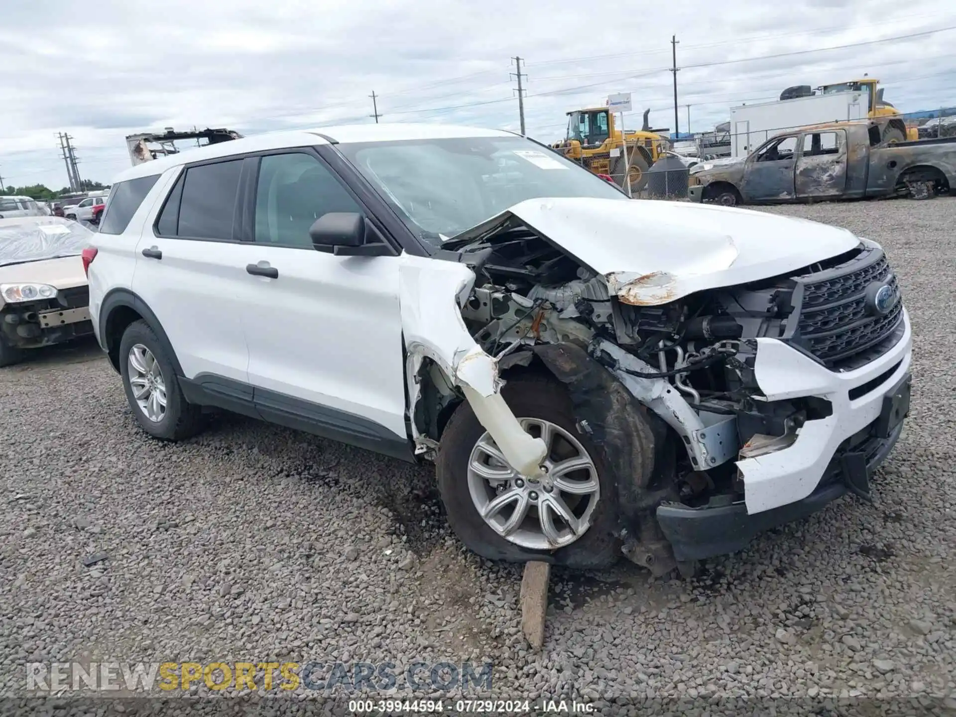 1 Photograph of a damaged car 1FMSK8BH8MGA87434 FORD EXPLORER 2021