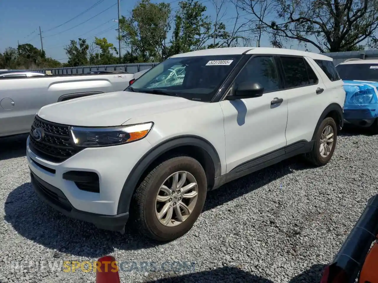 1 Photograph of a damaged car 1FMSK8BH8MGC06356 FORD EXPLORER 2021